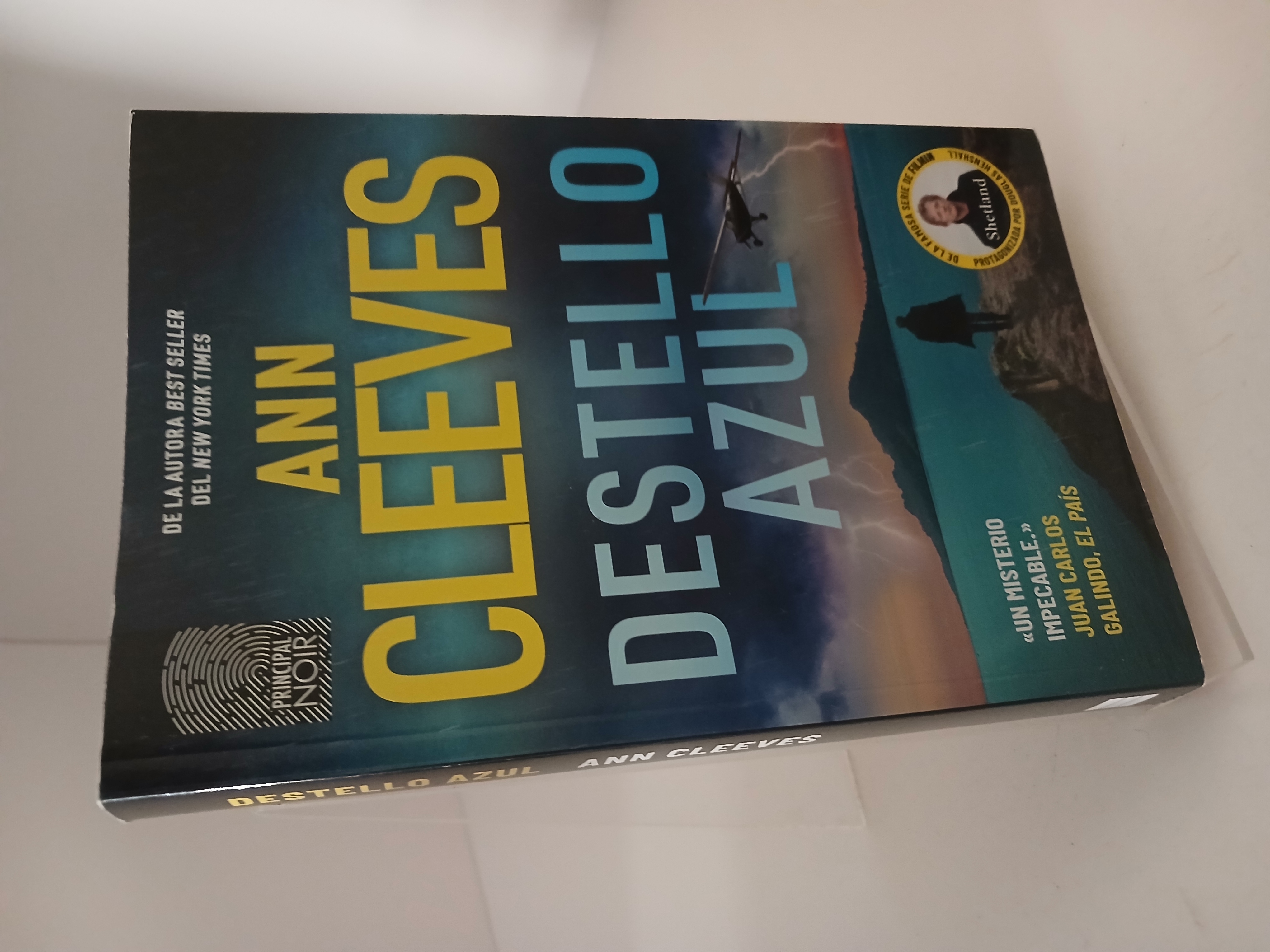 Portada de Destello azul