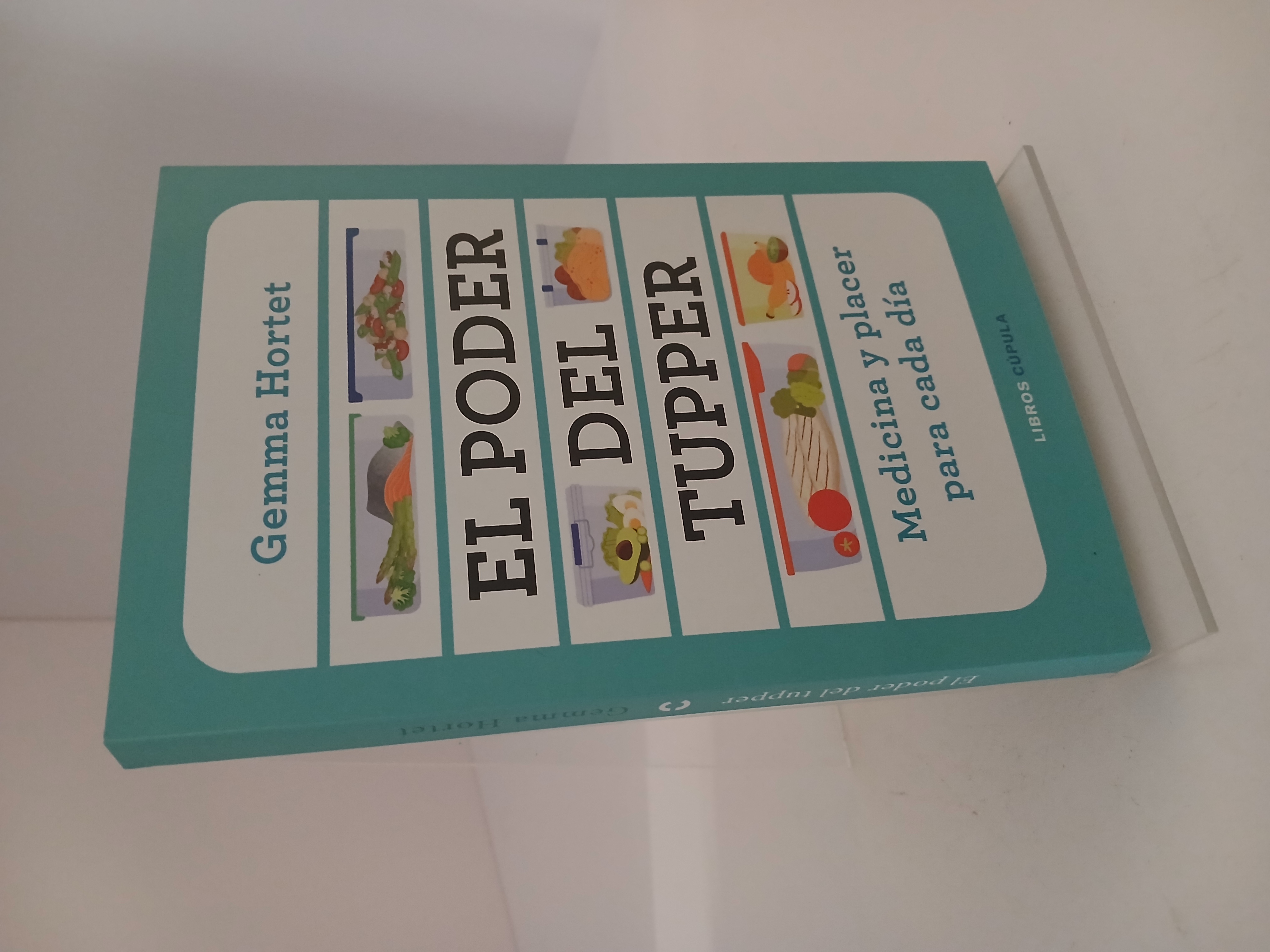 Portada de El poder del tupper: Medicina y placer para cada día