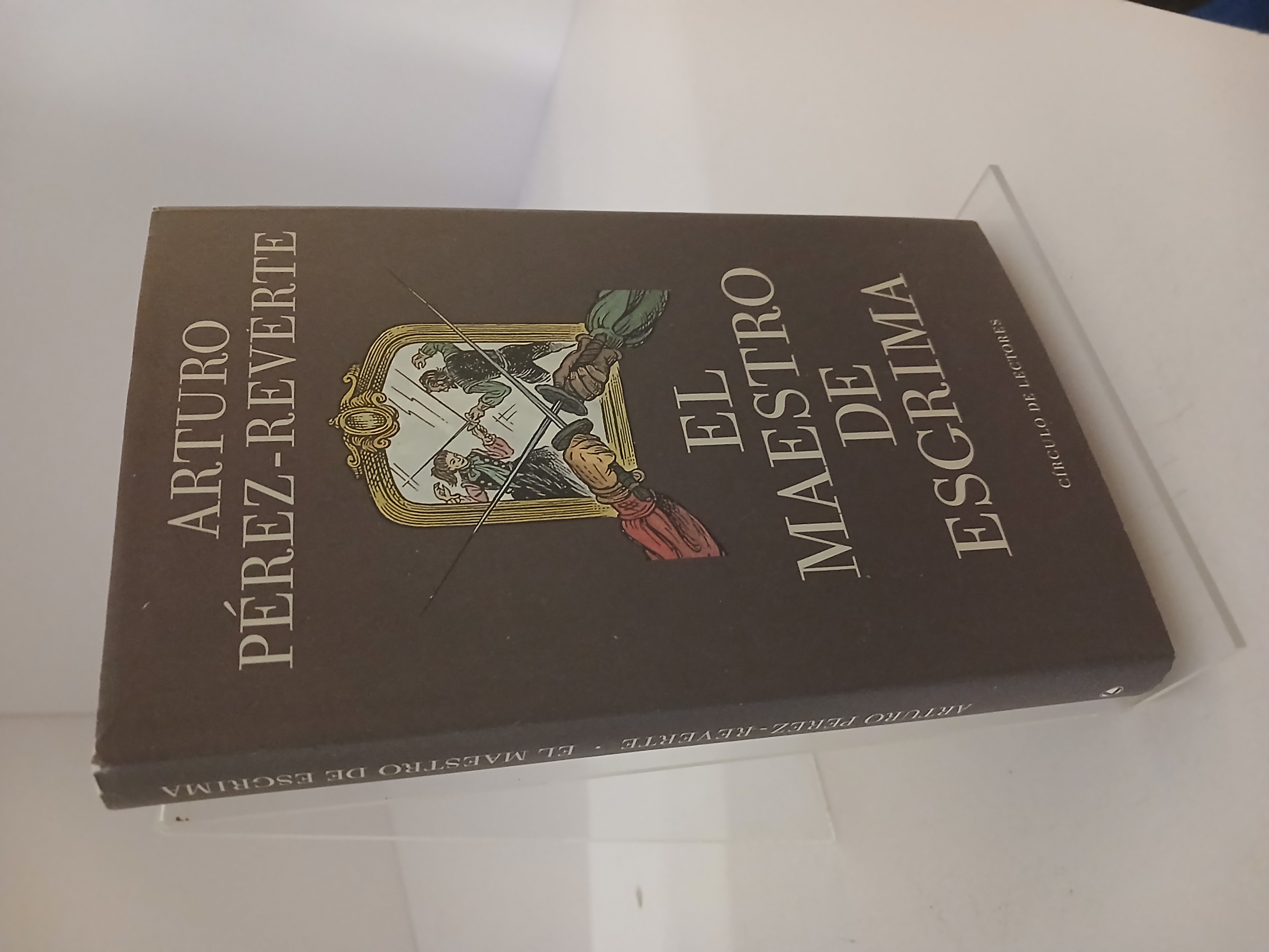 Portada de El maestro de esgrima