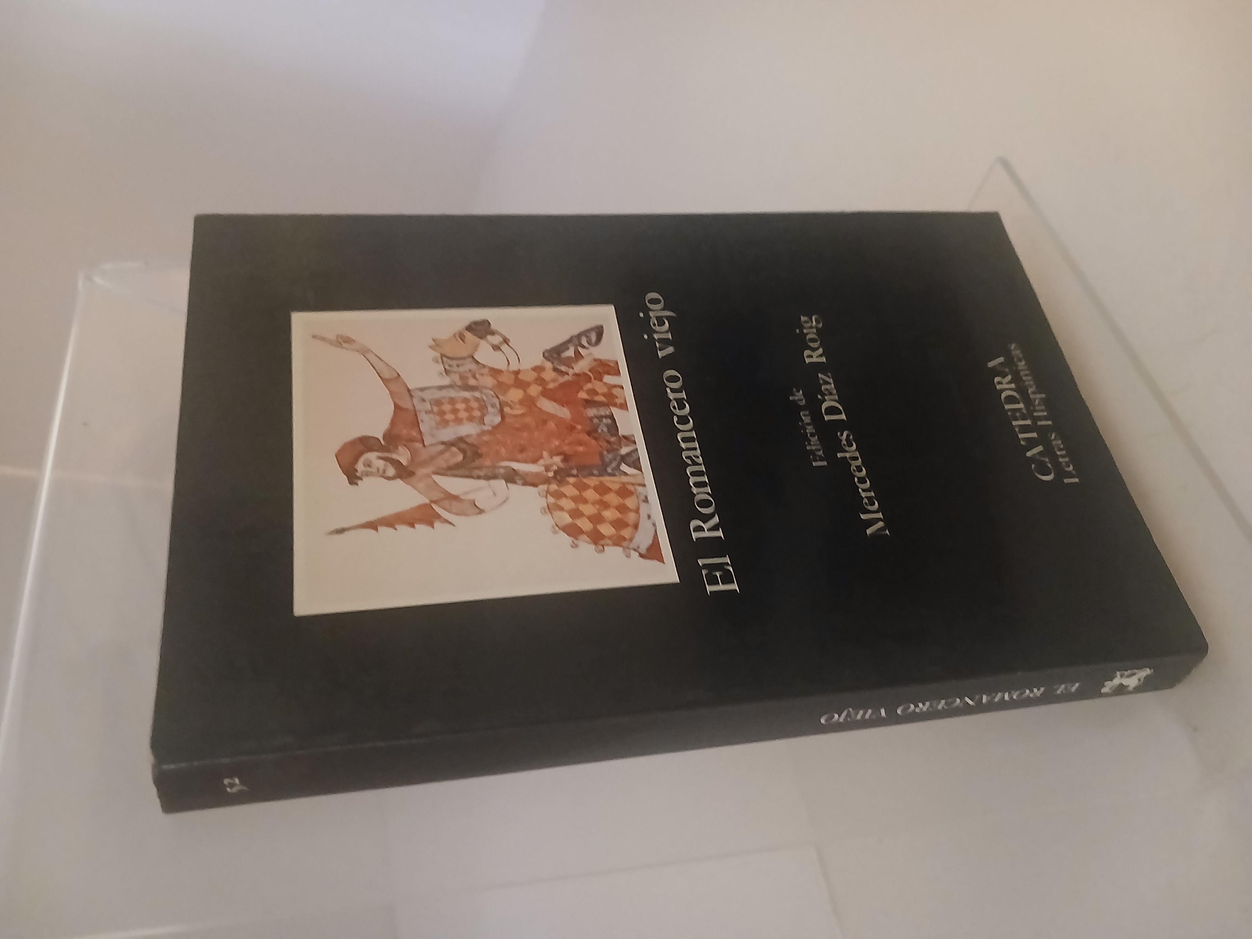 Portada de El romancero viejo