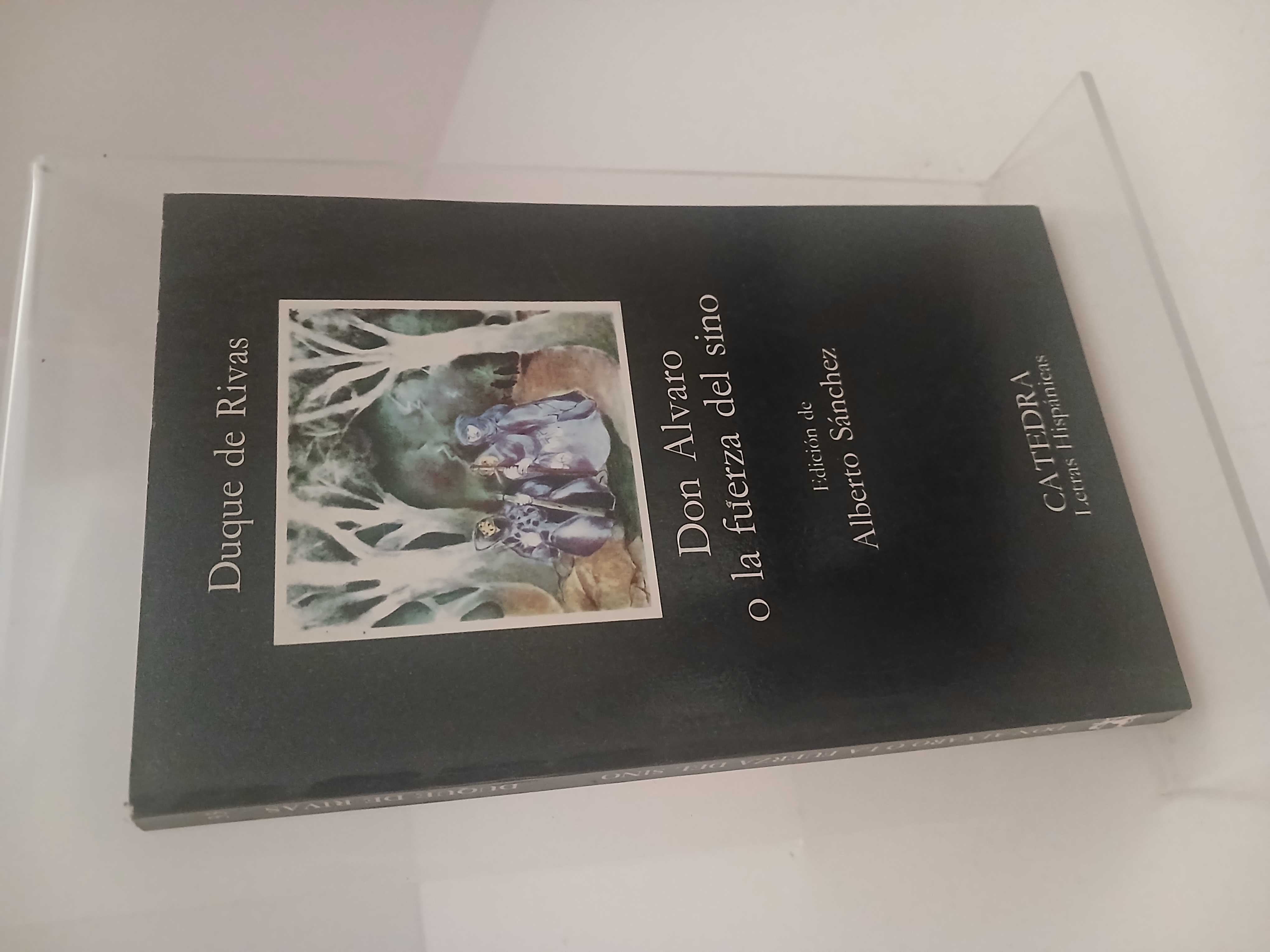 Portada de Don Alvaro o, La fuerza del sino ; Lanuza