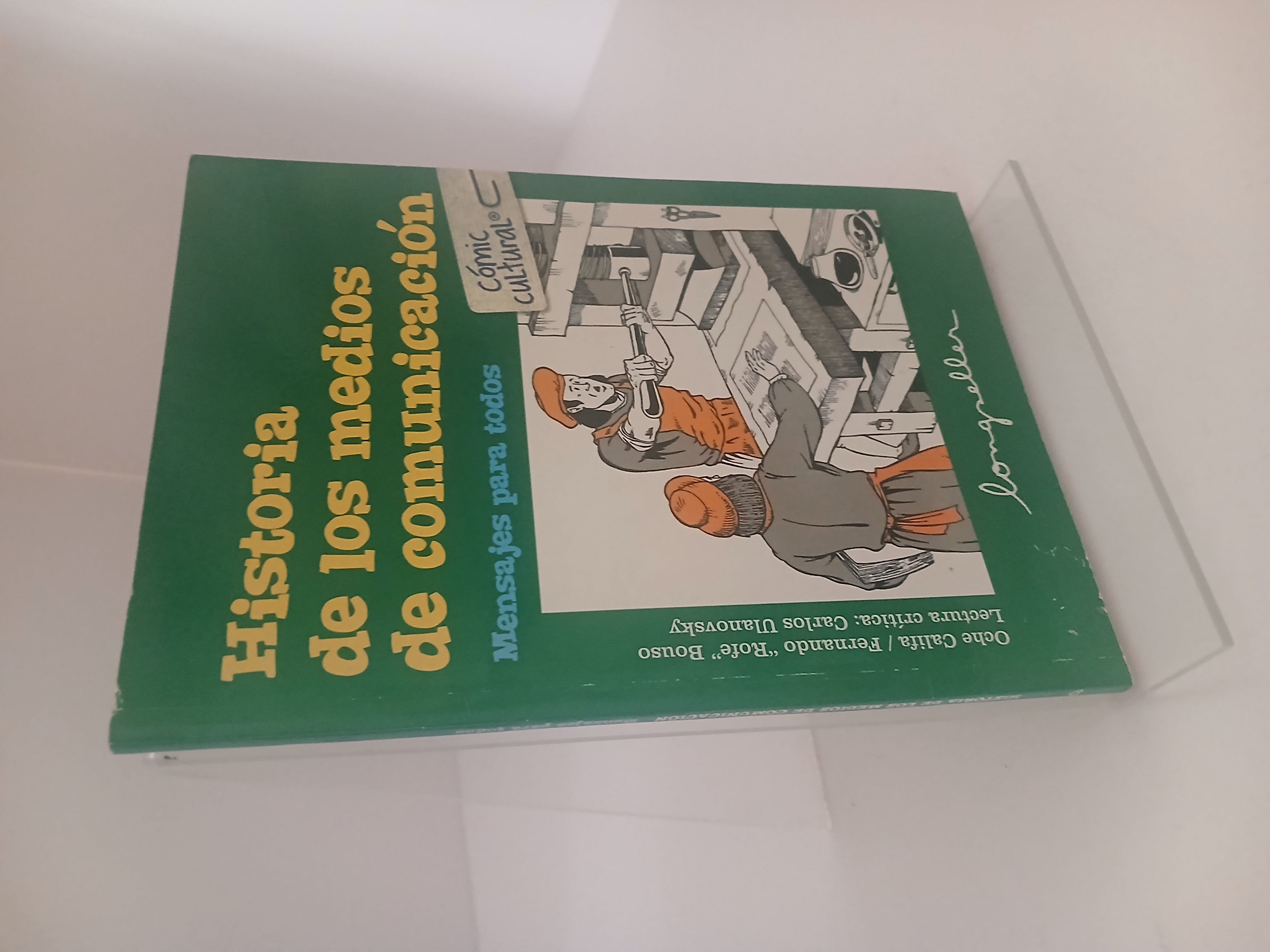Portada de Historia de los medios de comunicación mensaje para todos
