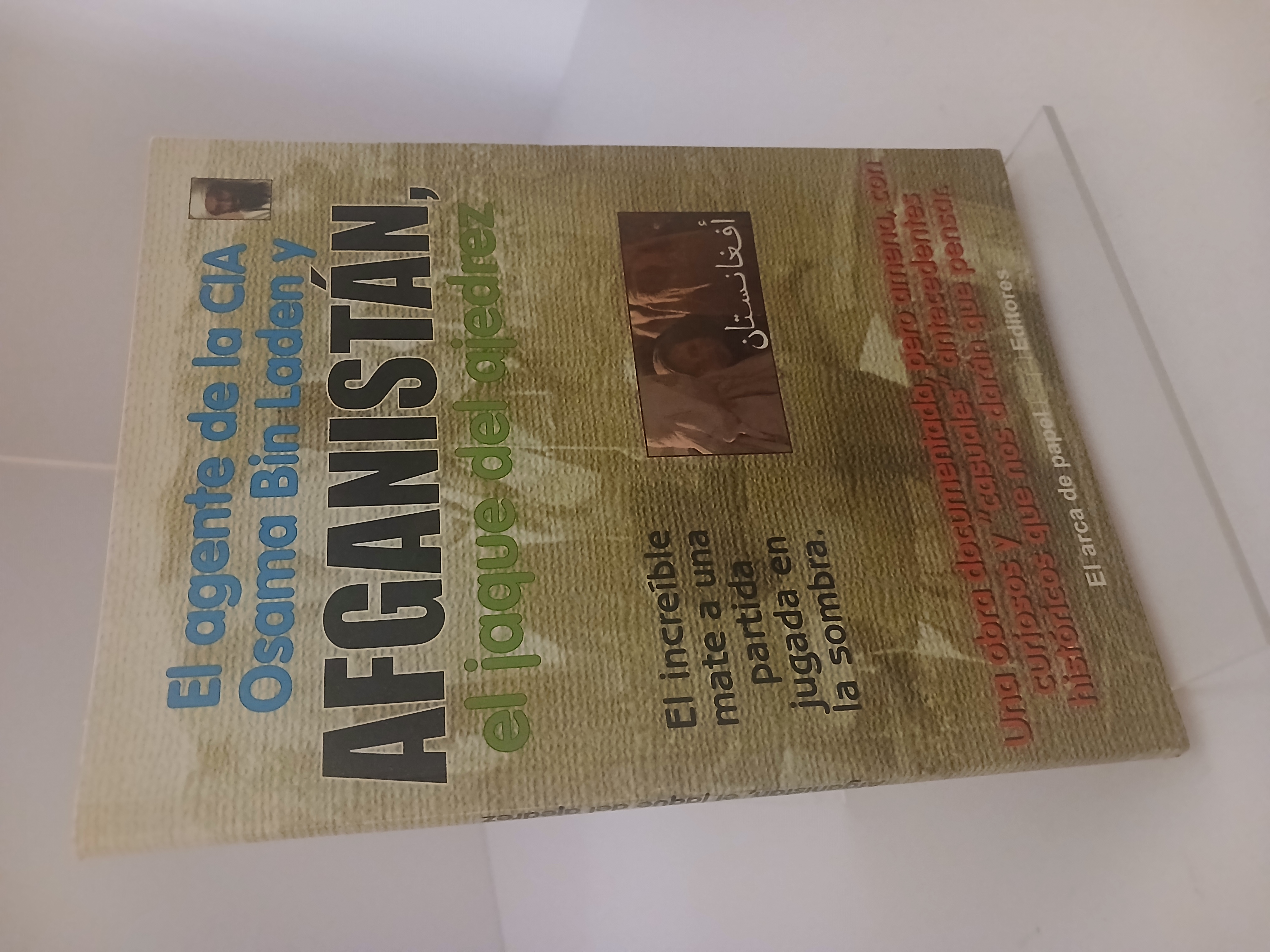 Portada de Afganistán, el jaque del ajedrez