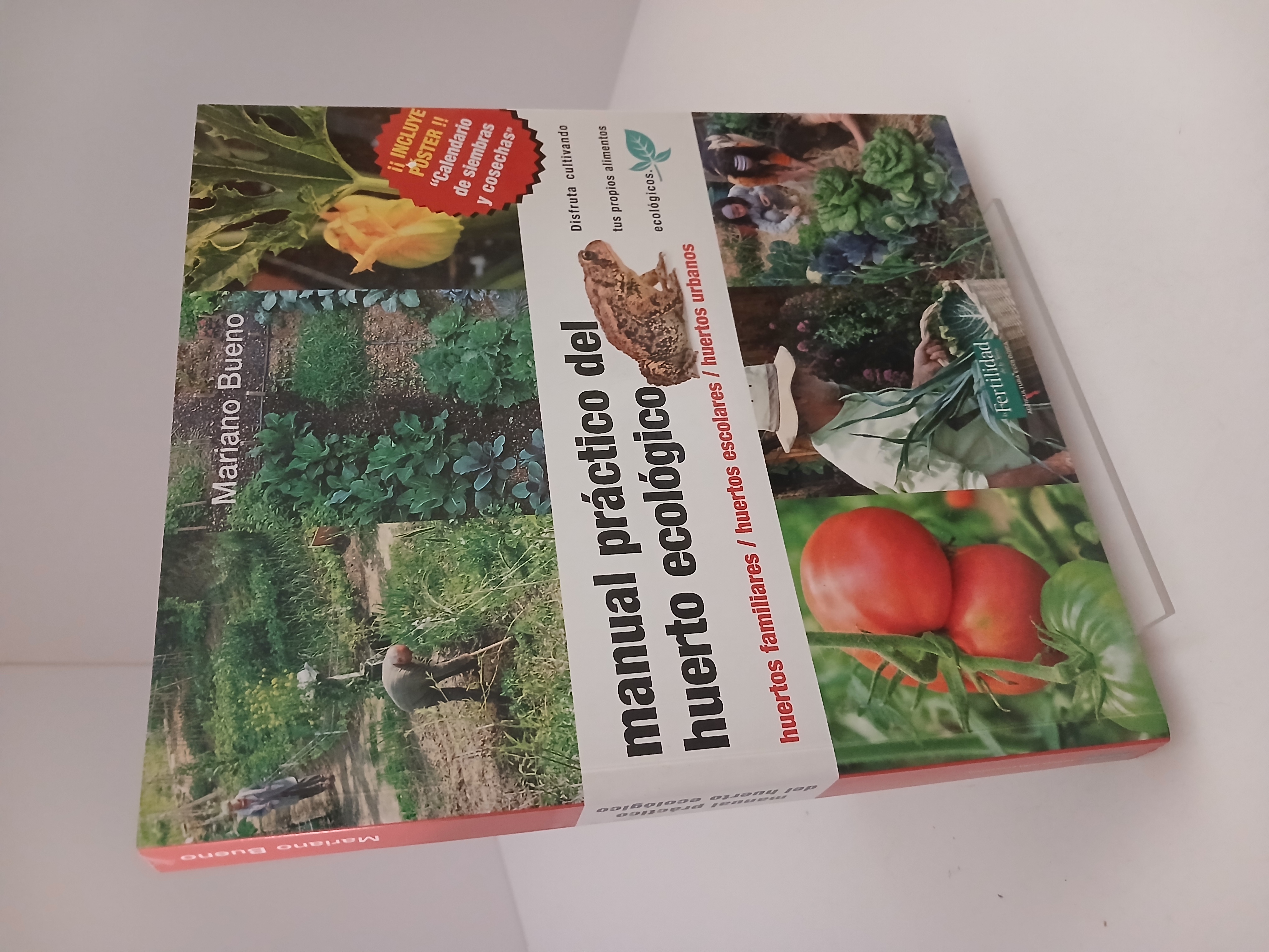 Portada de Manual práctico del huerto ecológico