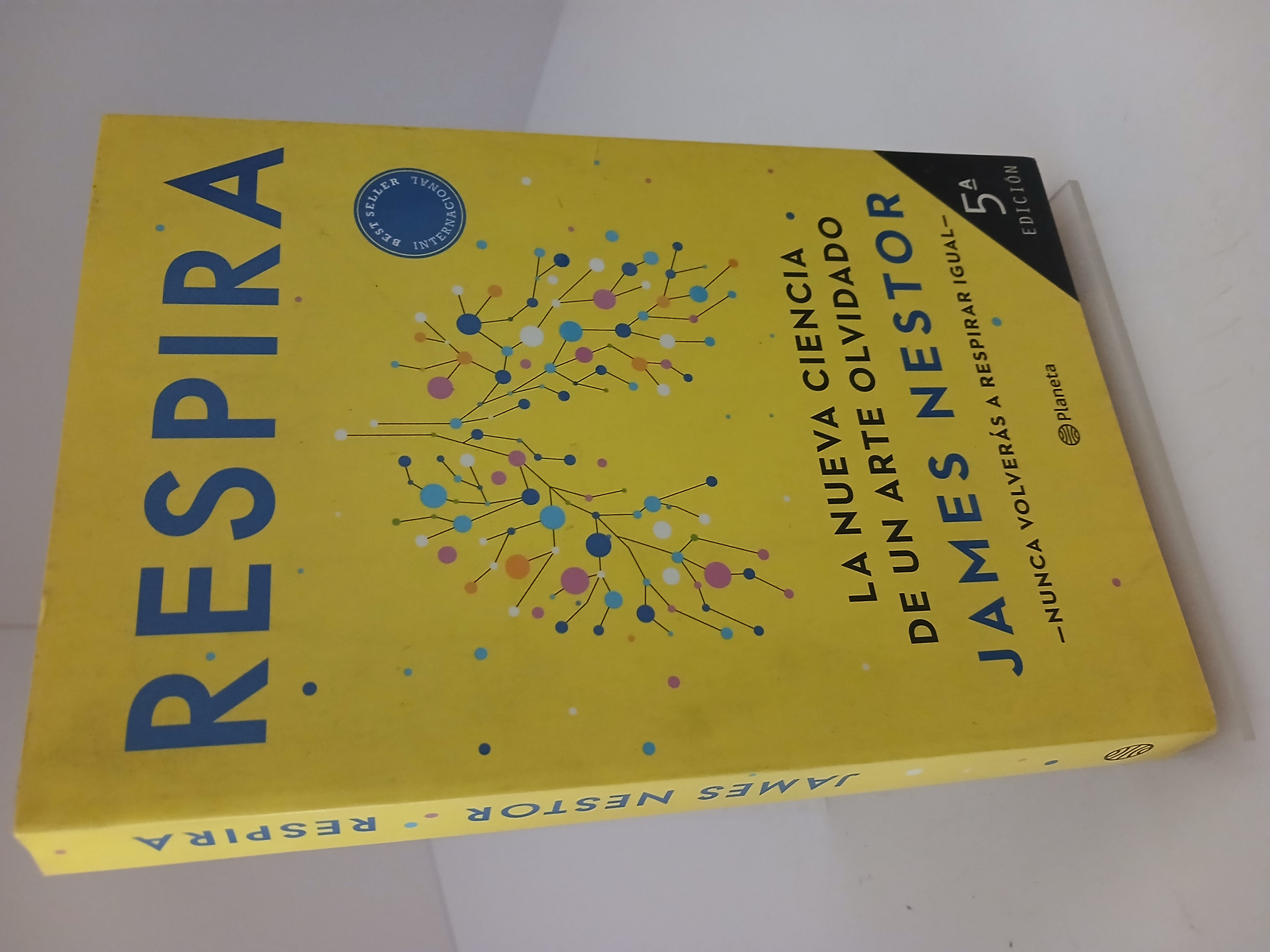 Portada de Respira: la nueva ciencia de un arte olvidado