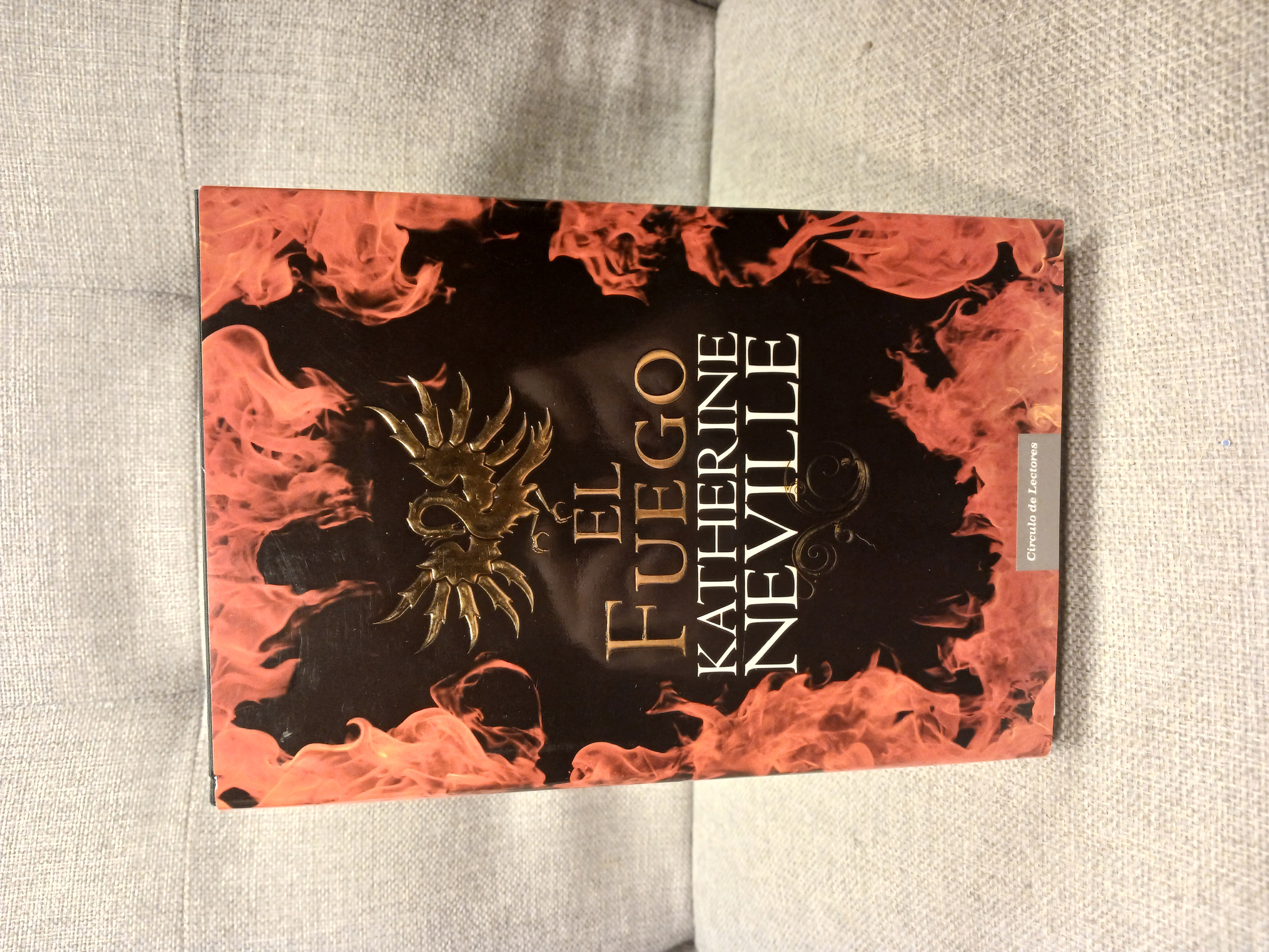 Portada de El fuego