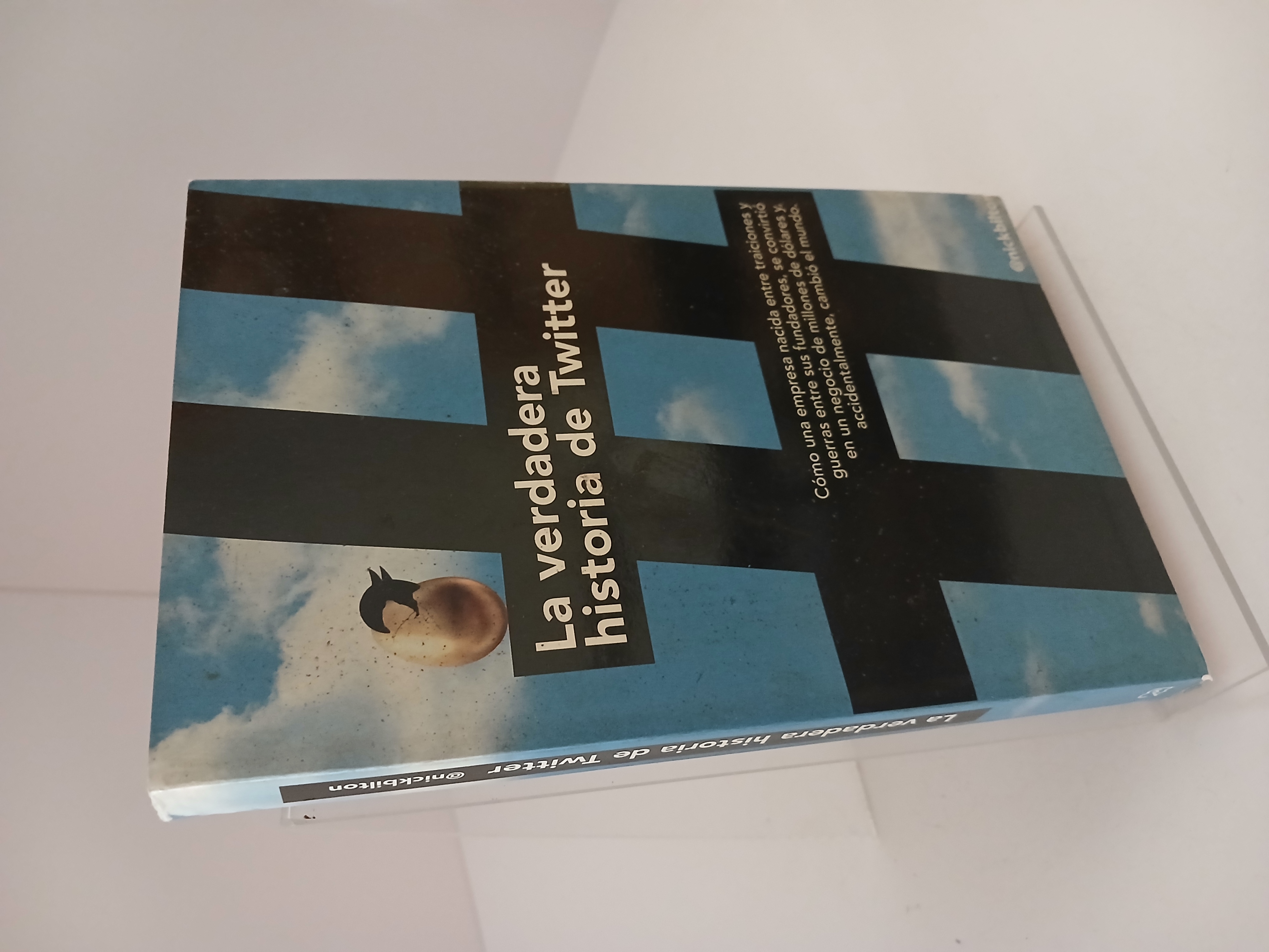Portada de La verdadera historia de Twitter