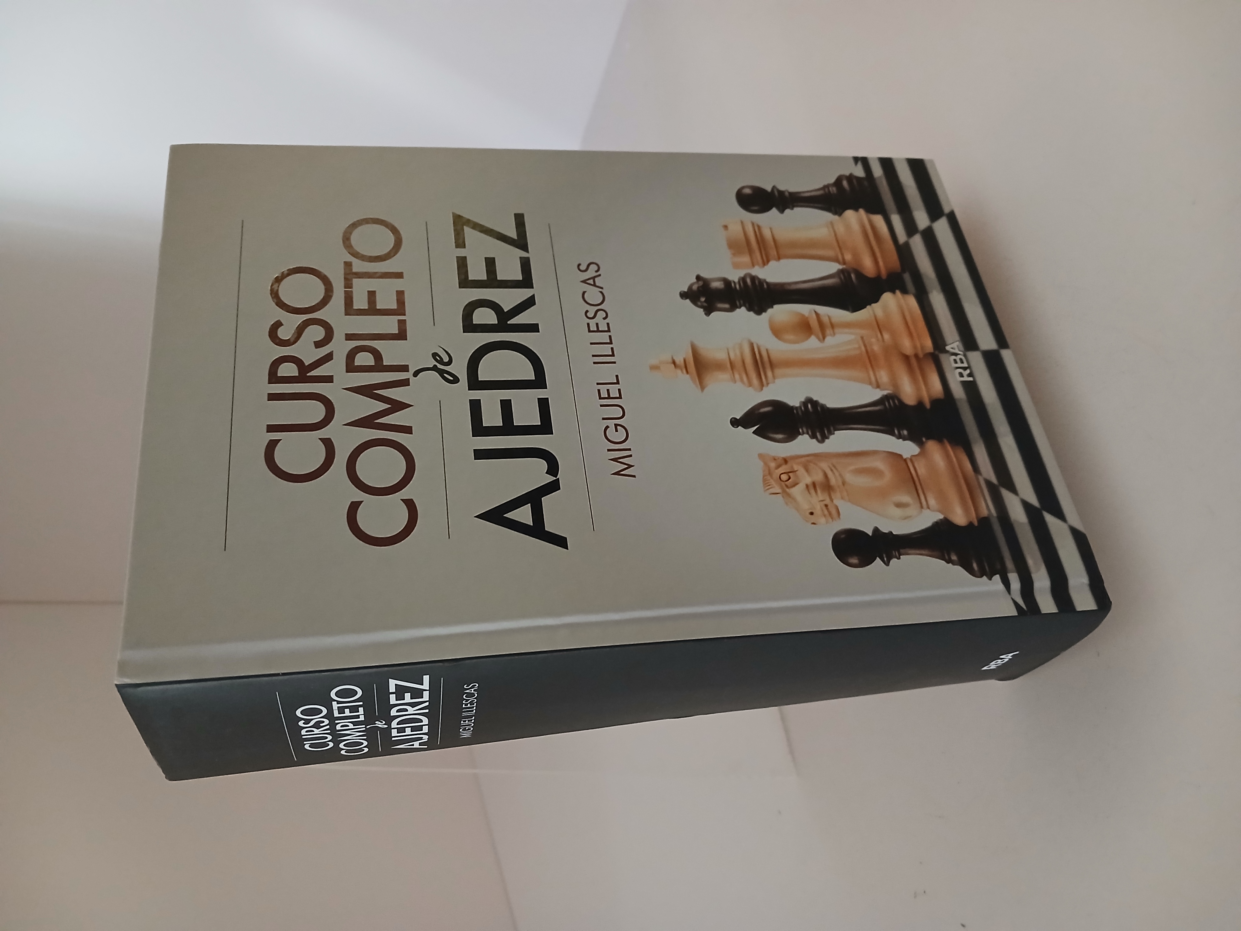 Portada de Curso completo de ajedrez