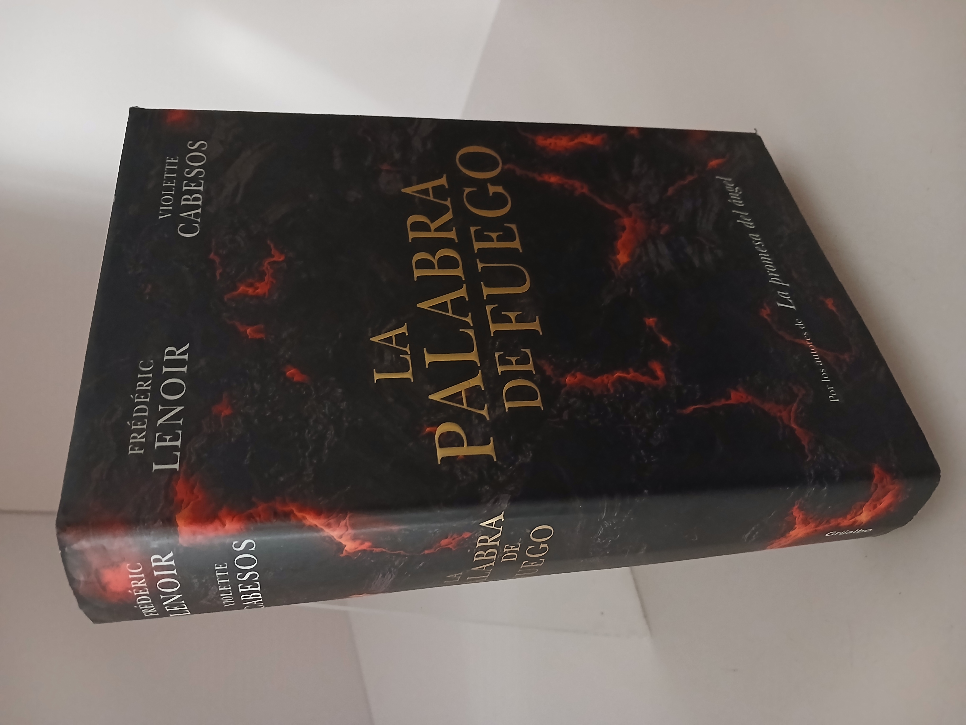 Portada de La palabra de fuego