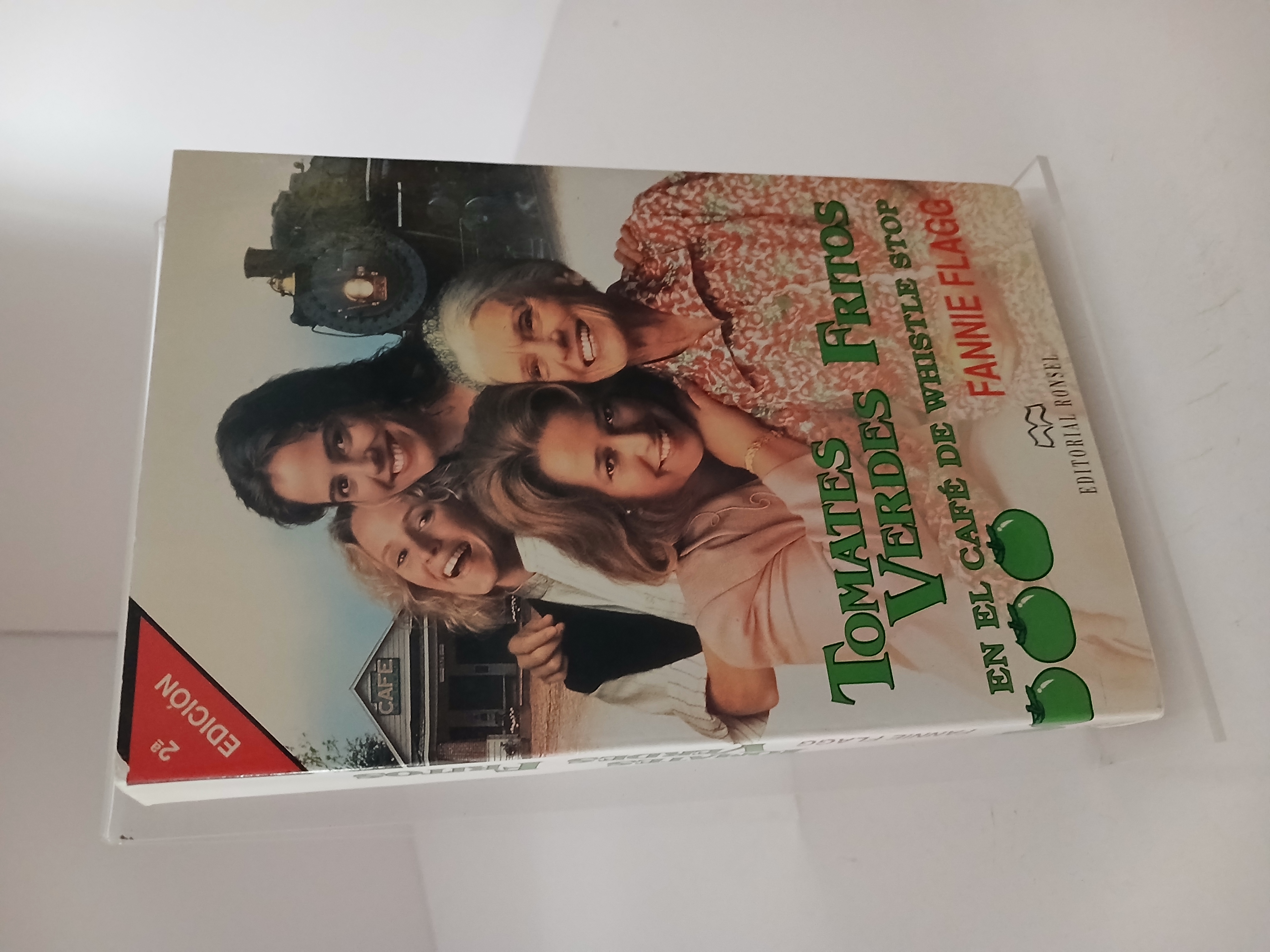 Portada de Tomates verdes fritos en el café de Whistle Stop