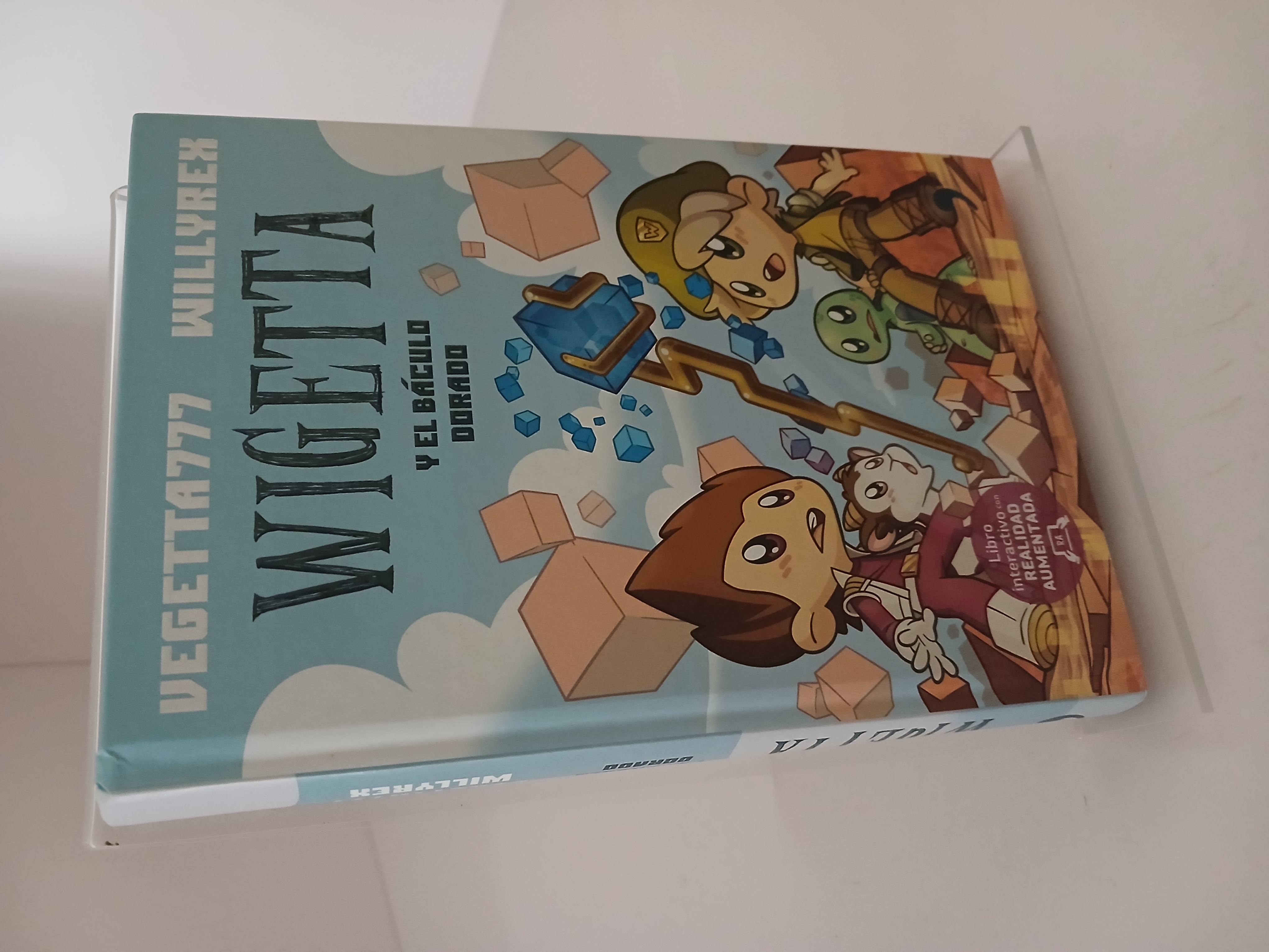Portada de Wigetta y el báculo dorado