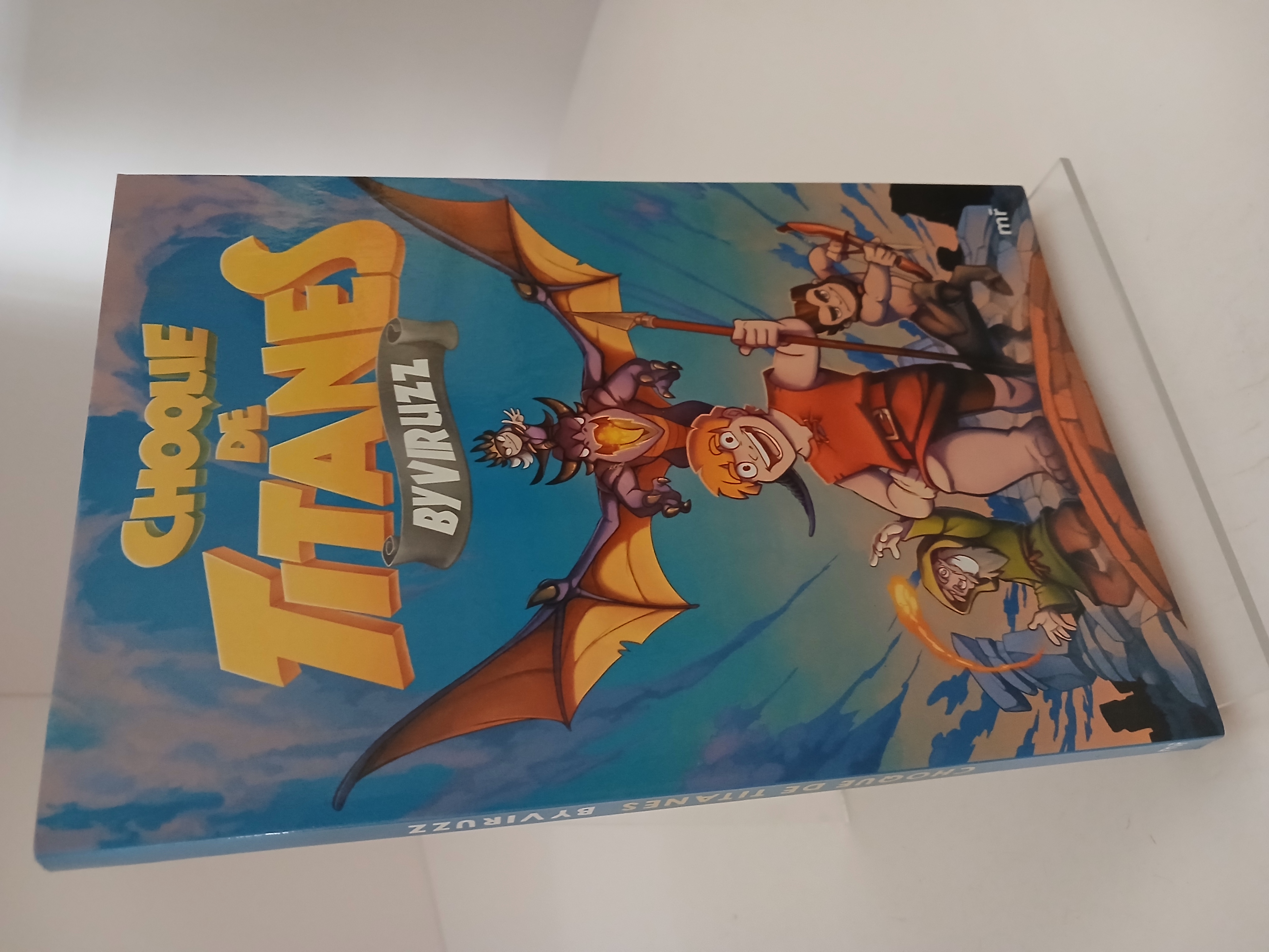 Portada de Choque de titanes