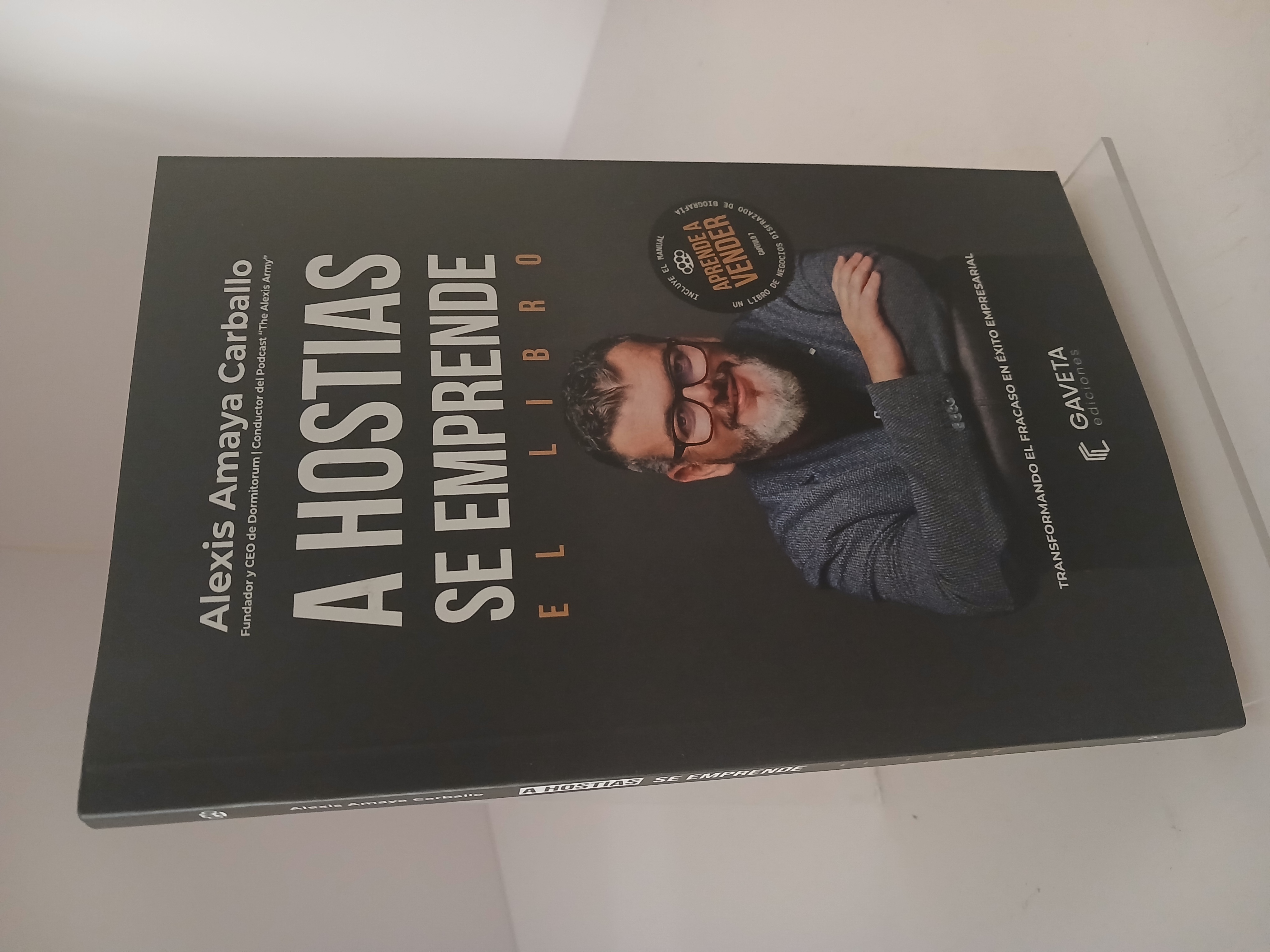 Portada de A hostias se emprende