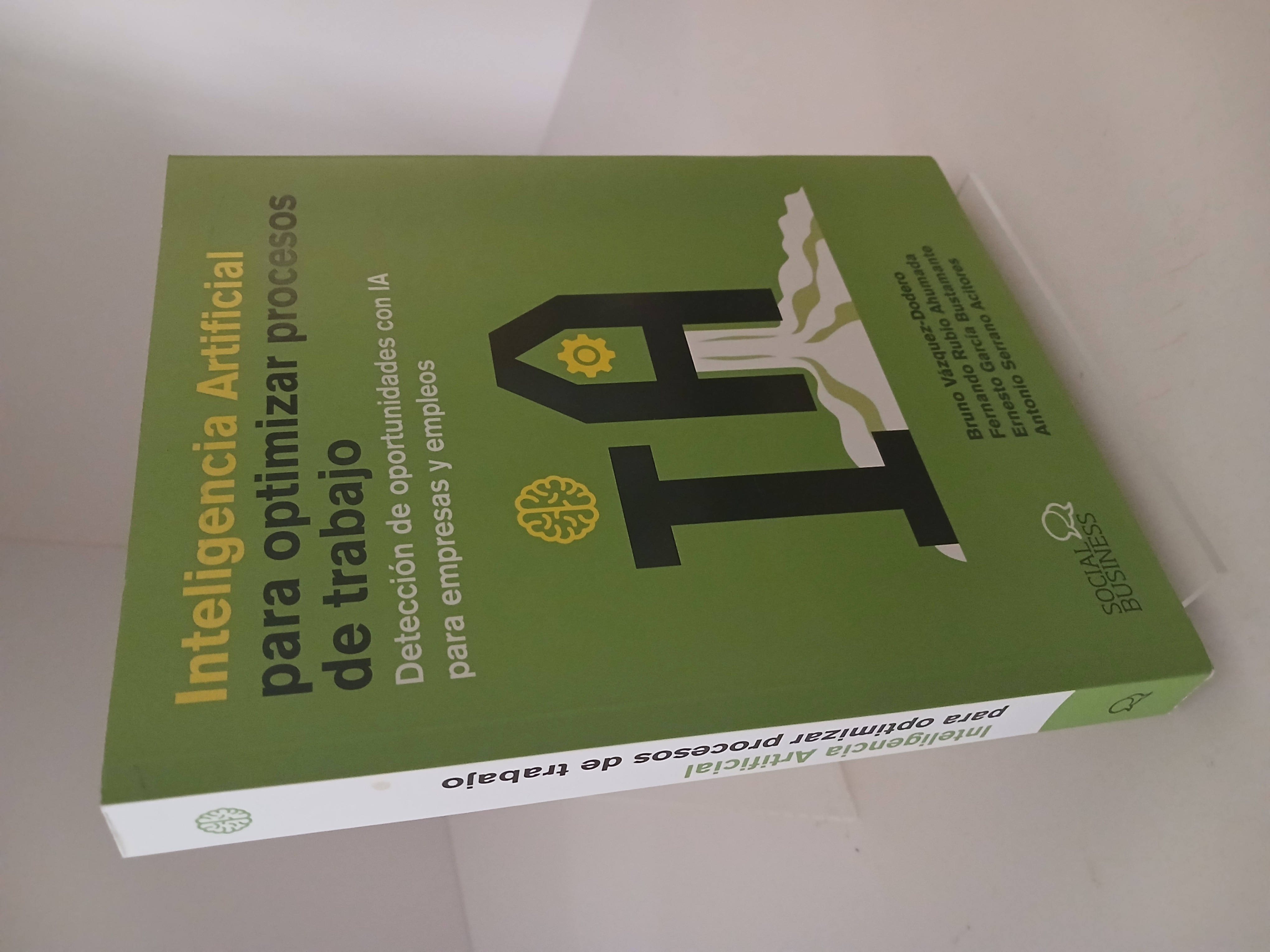 Portada de Inteligencia artificial para optimizar procesos de trabajo: detección de oportunidades con IA para empresas y empleos