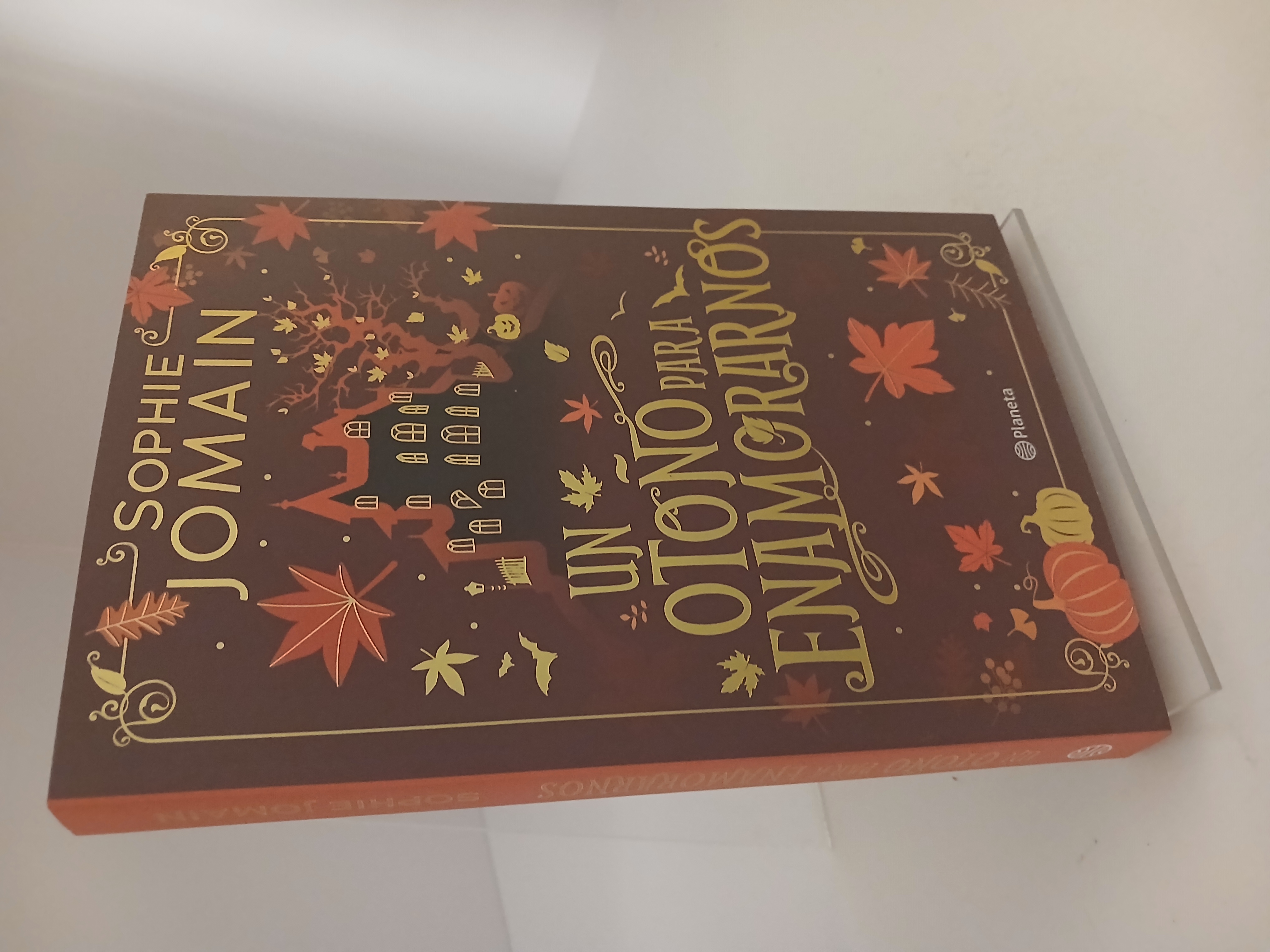 Un otoño para enamorarnos: Edición con cantos tintados y lupa mágica