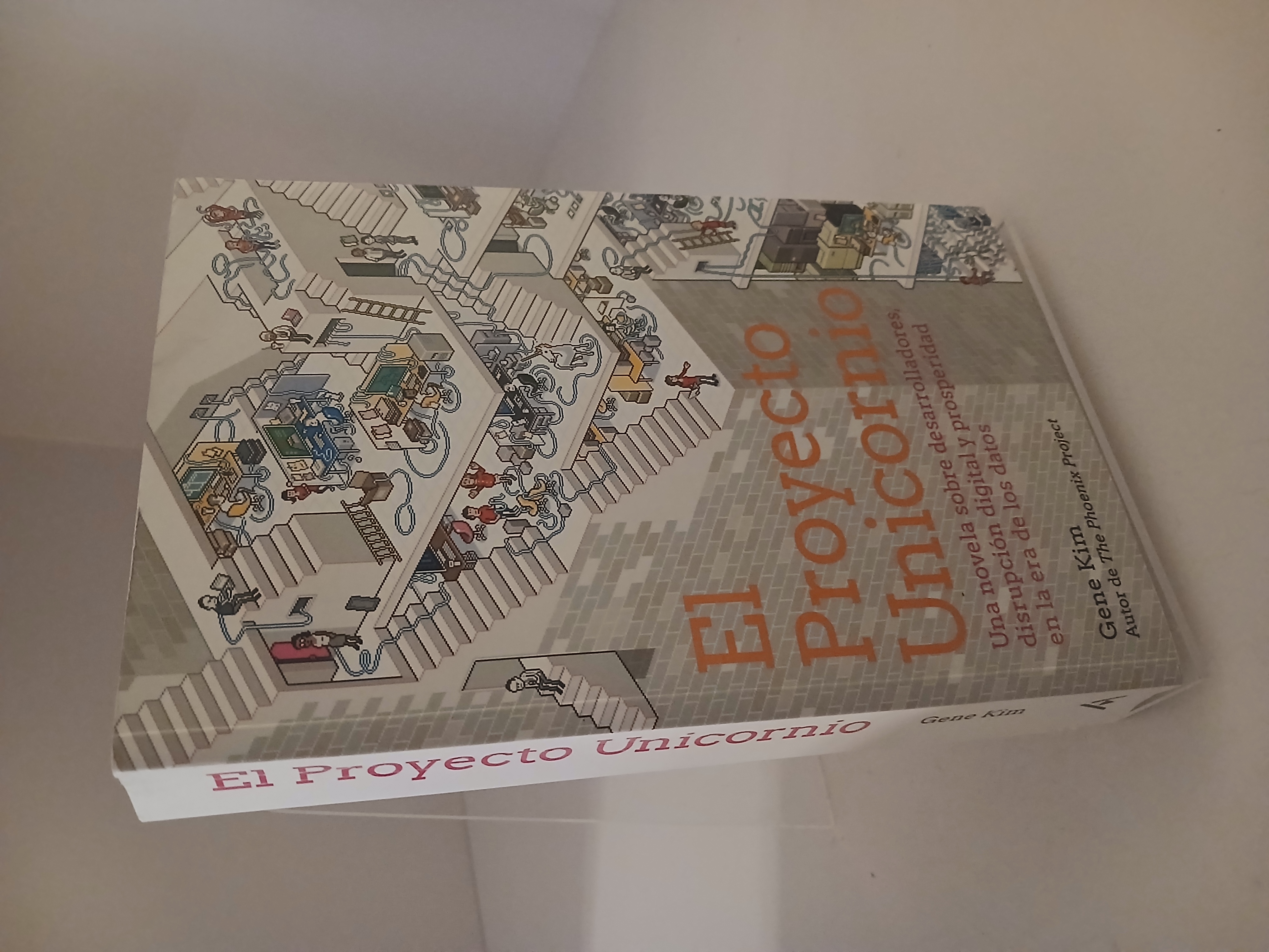 Portada de El Proyecto Unicornio: una novela sobre desarrolladores, disrupción digital y prosperidad en la era de los datos