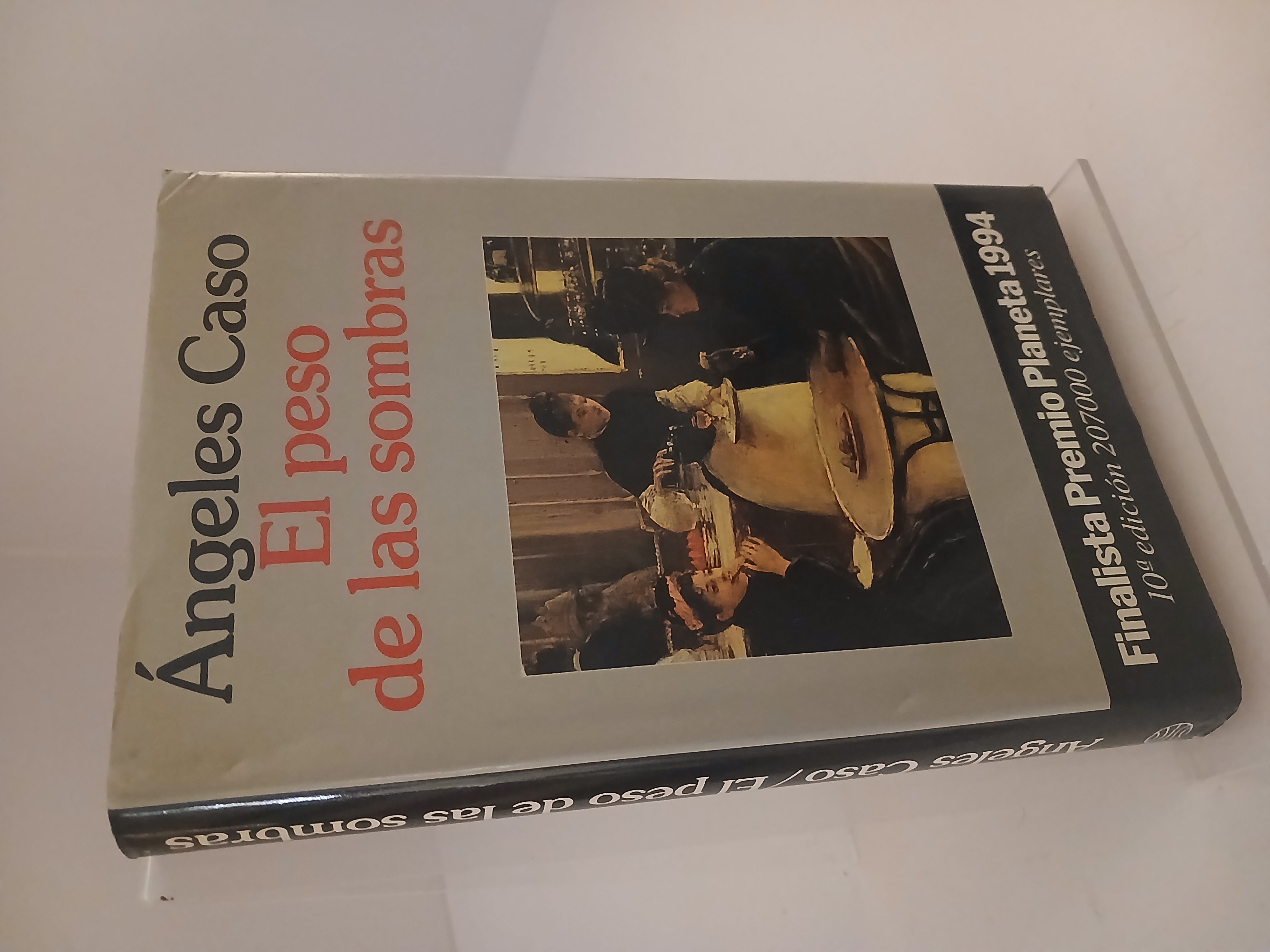 Portada de El peso de las sombras