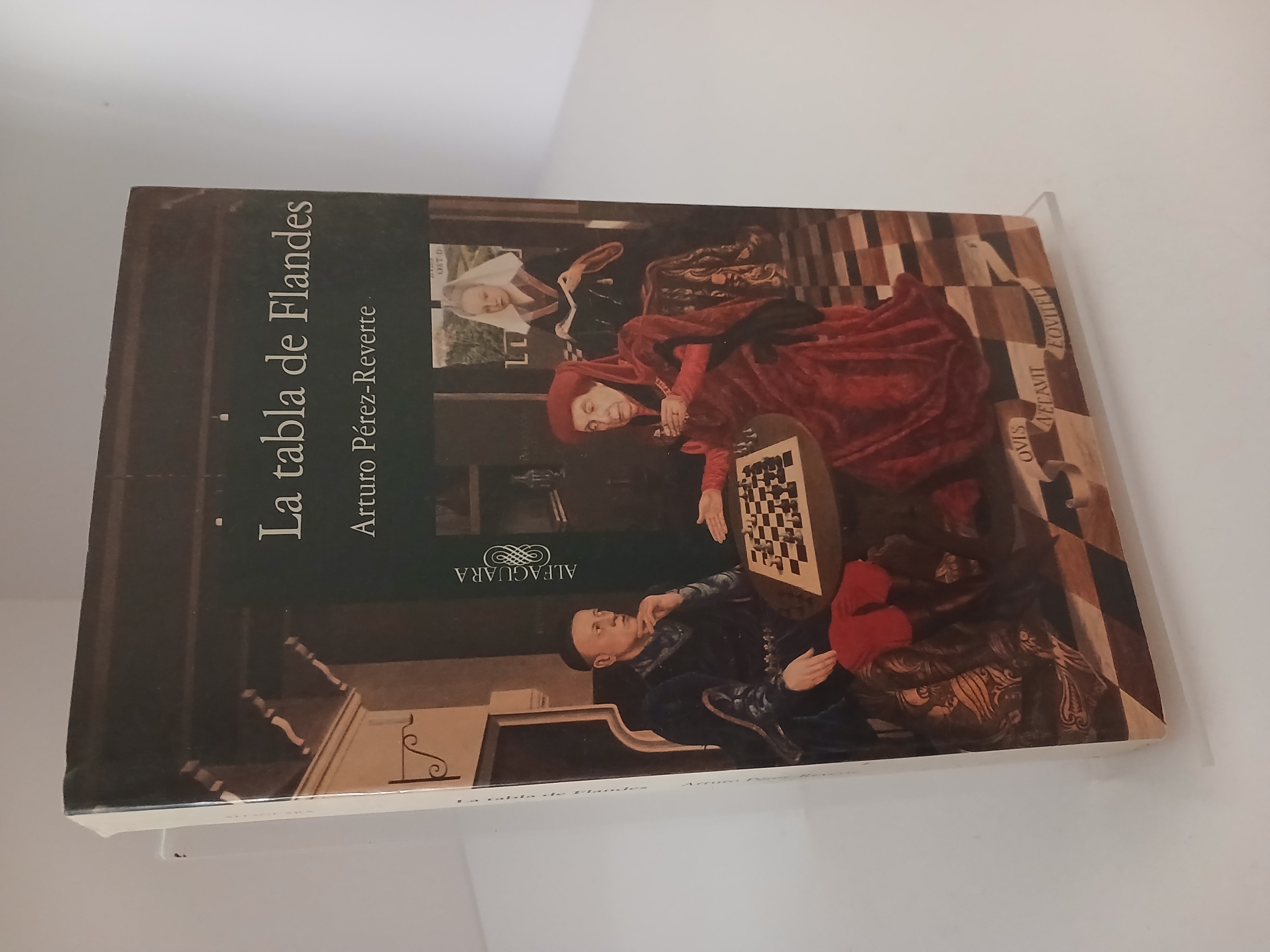 Portada de La tabla de Flandes