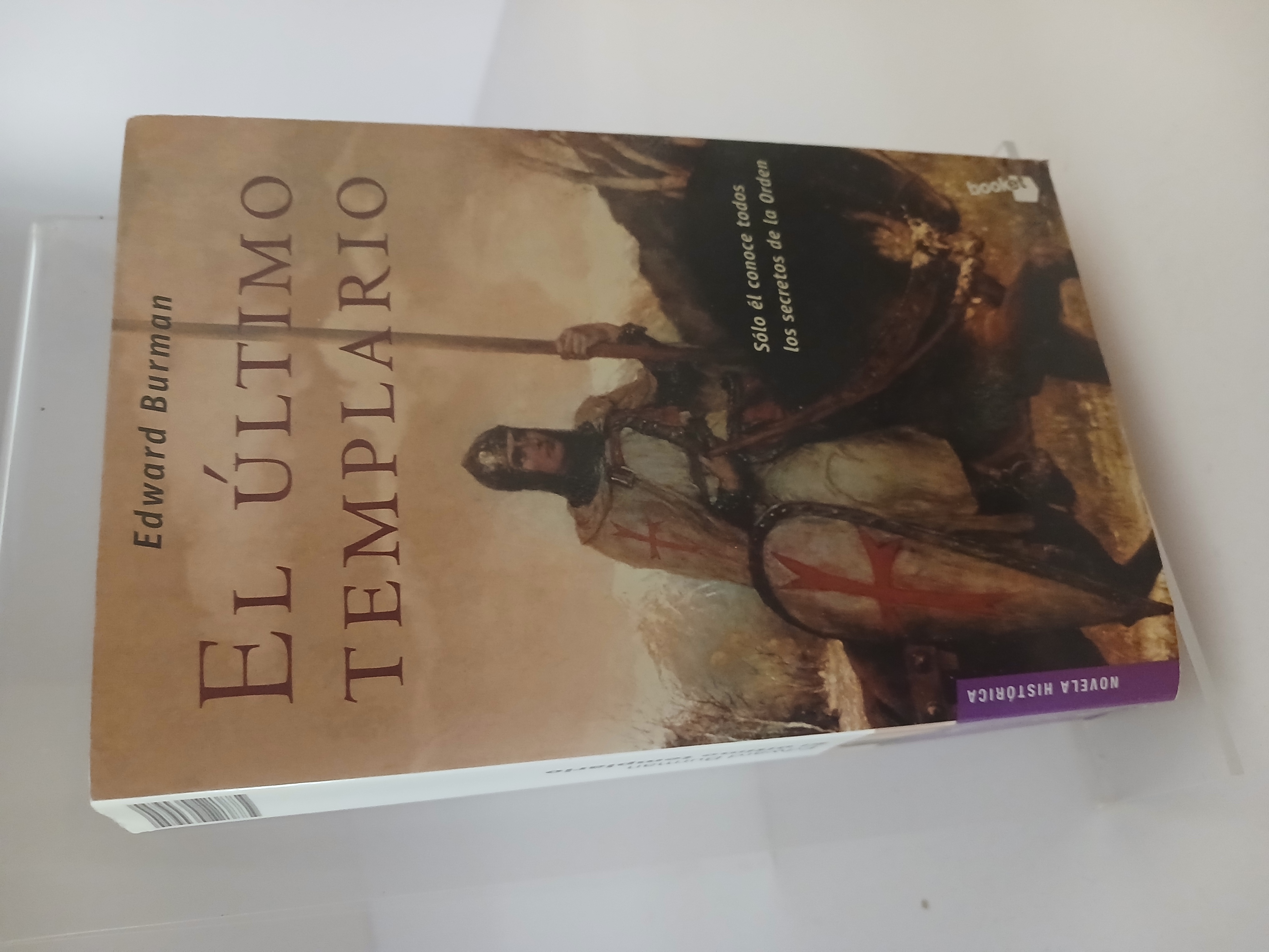 Portada de El último templario