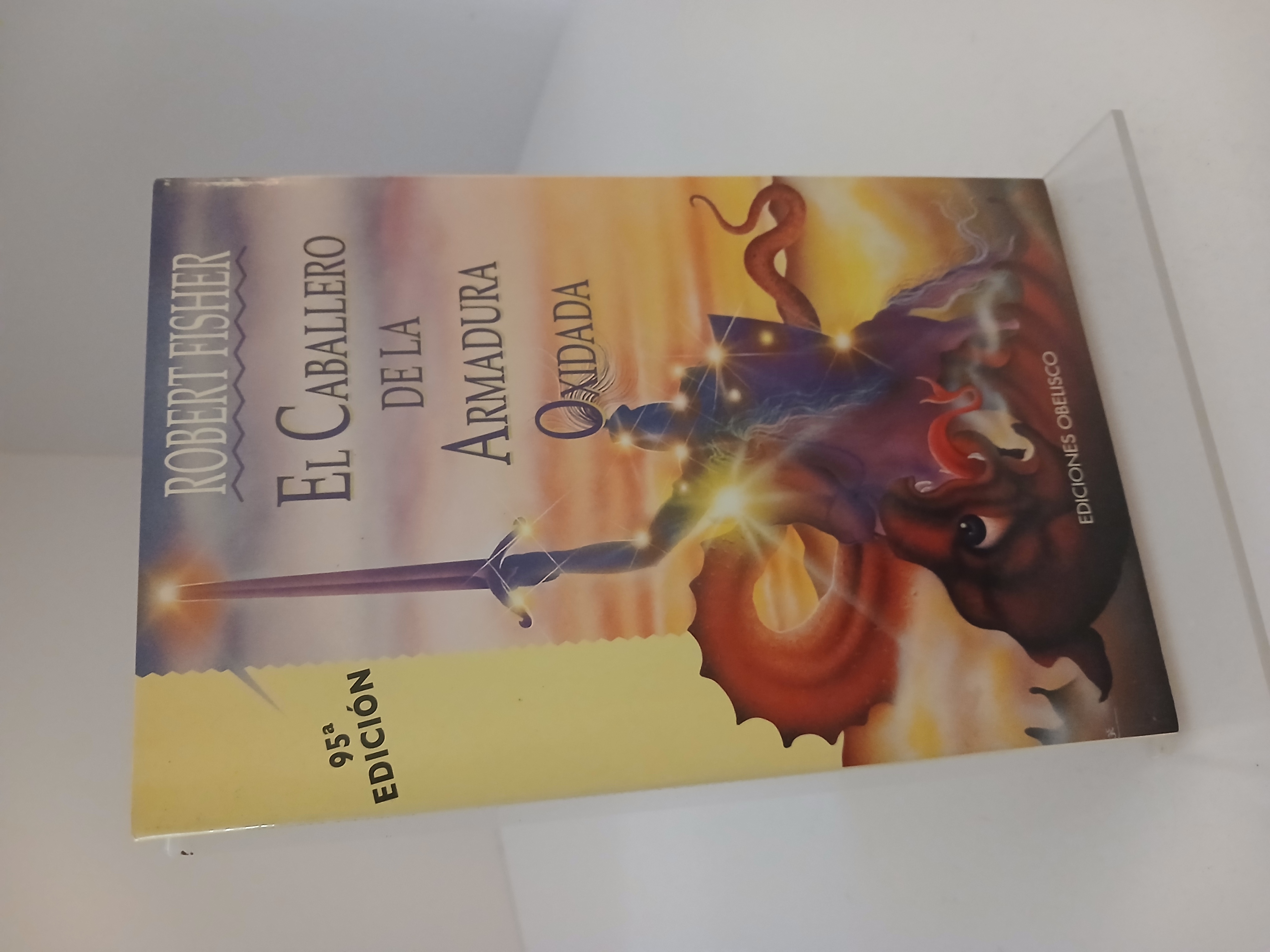Portada de El caballero de la armadura oxidada