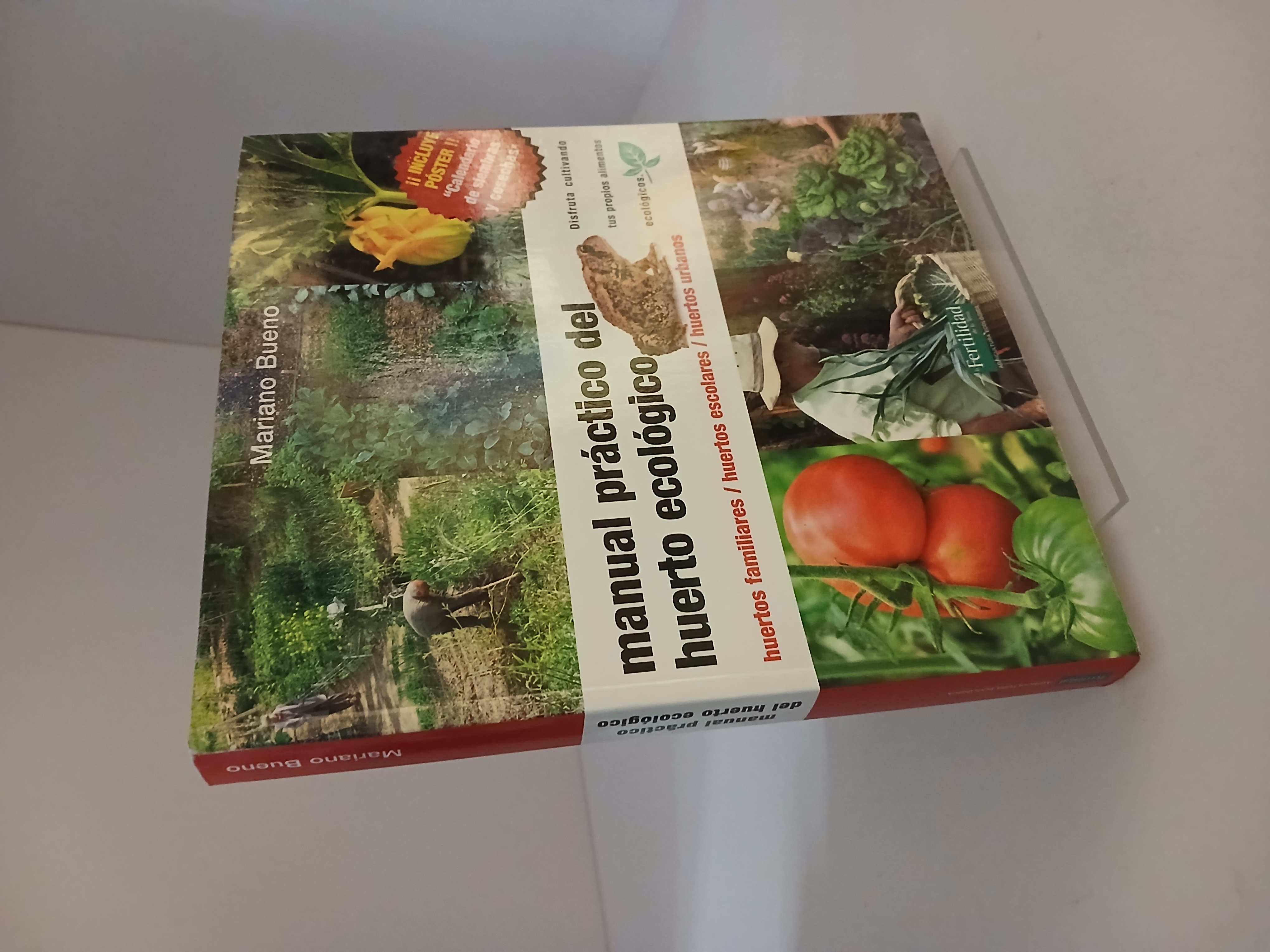 Portada de Manual práctico del huerto ecológico