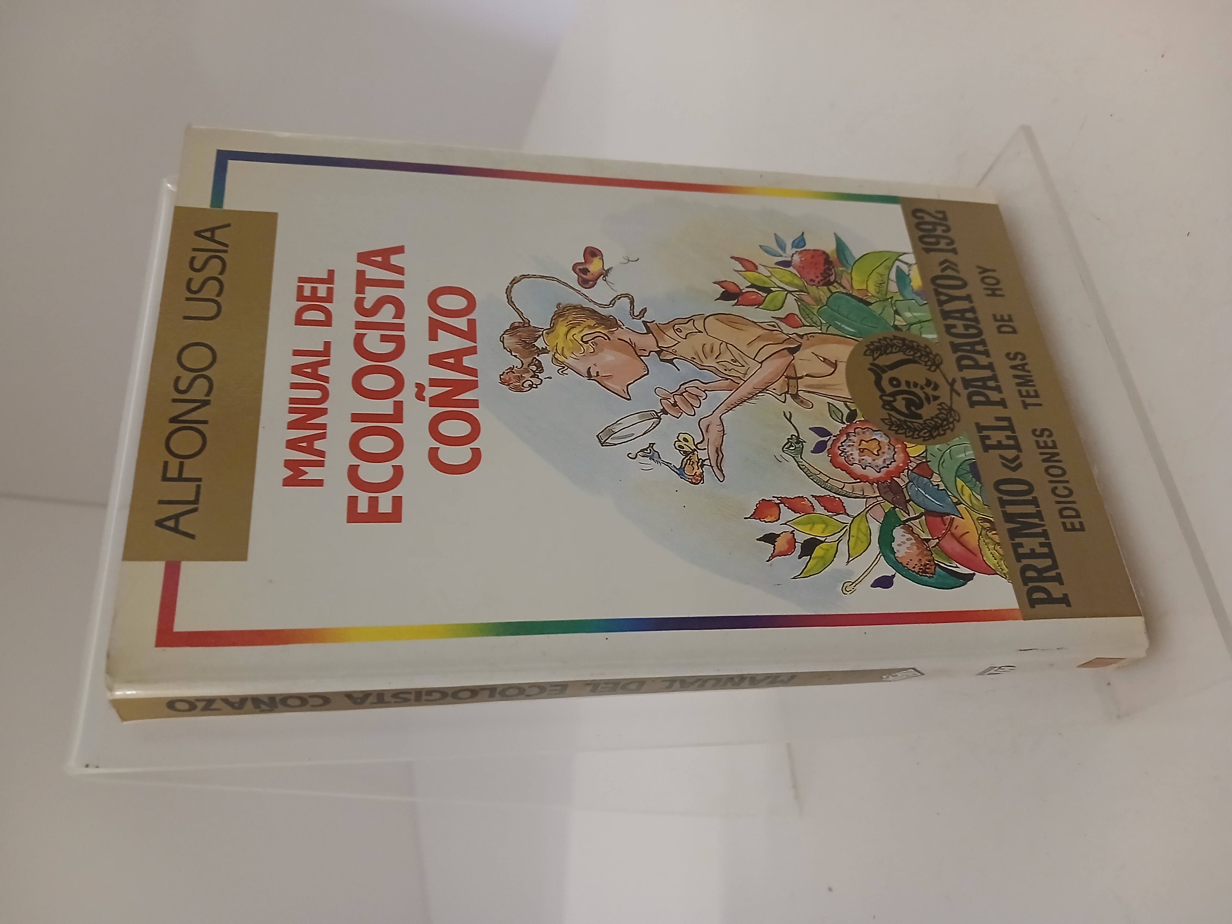 Portada de Manual del ecologista coñazo