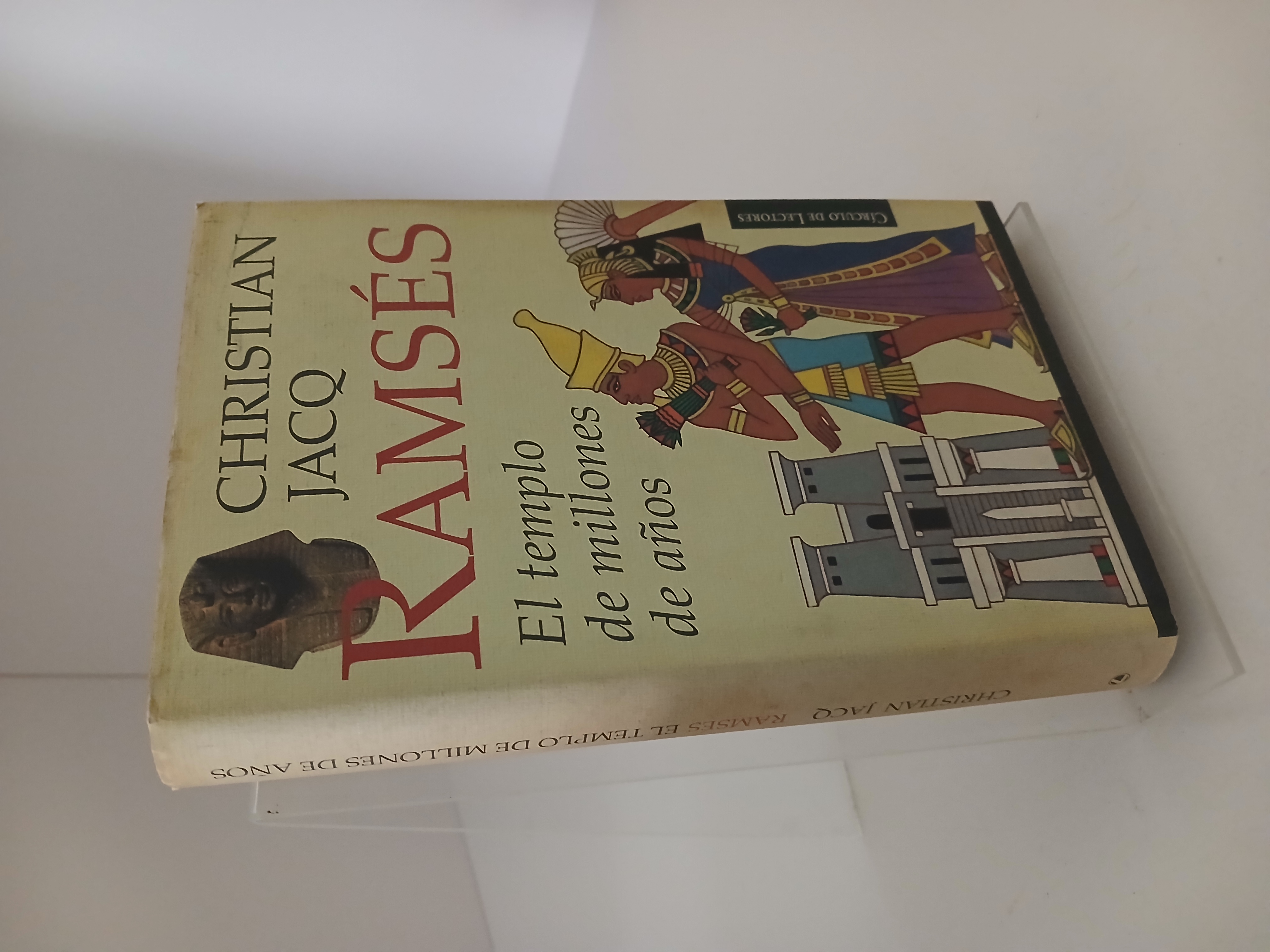Portada de Ramsés: el templo de millones de años