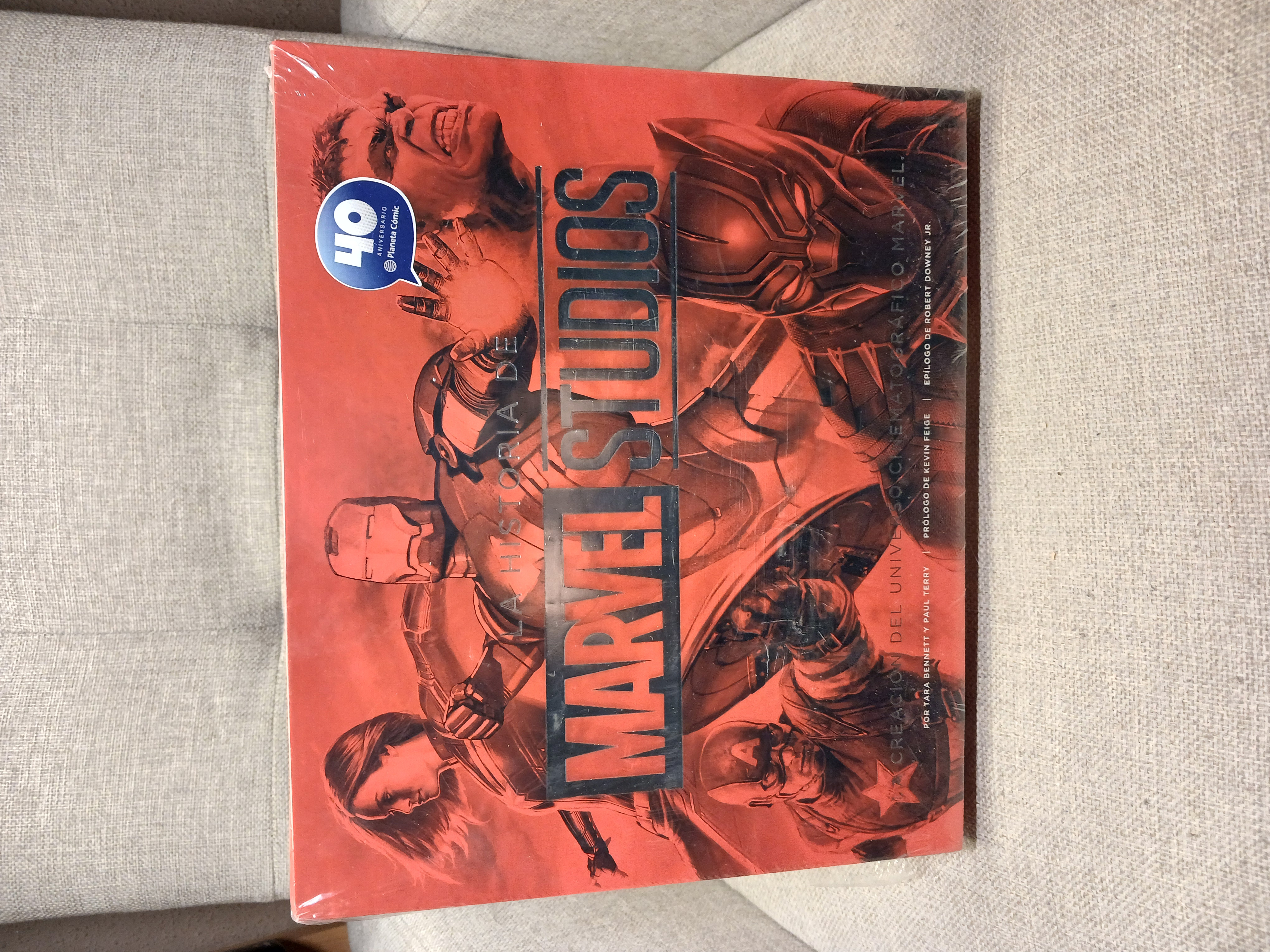 Portada de La historia de Marvel Studios