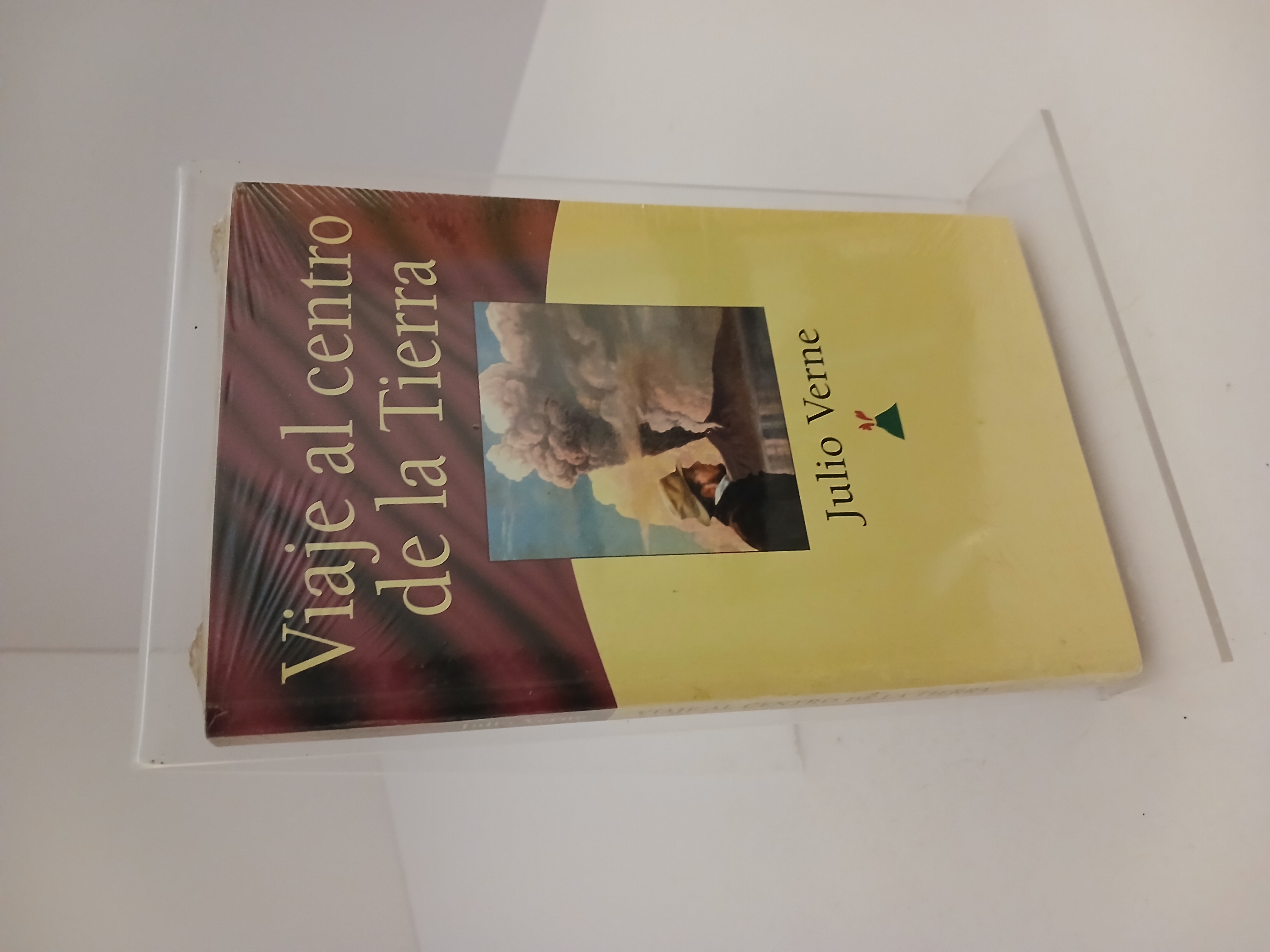 Portada de Viaje al centro de la tierra