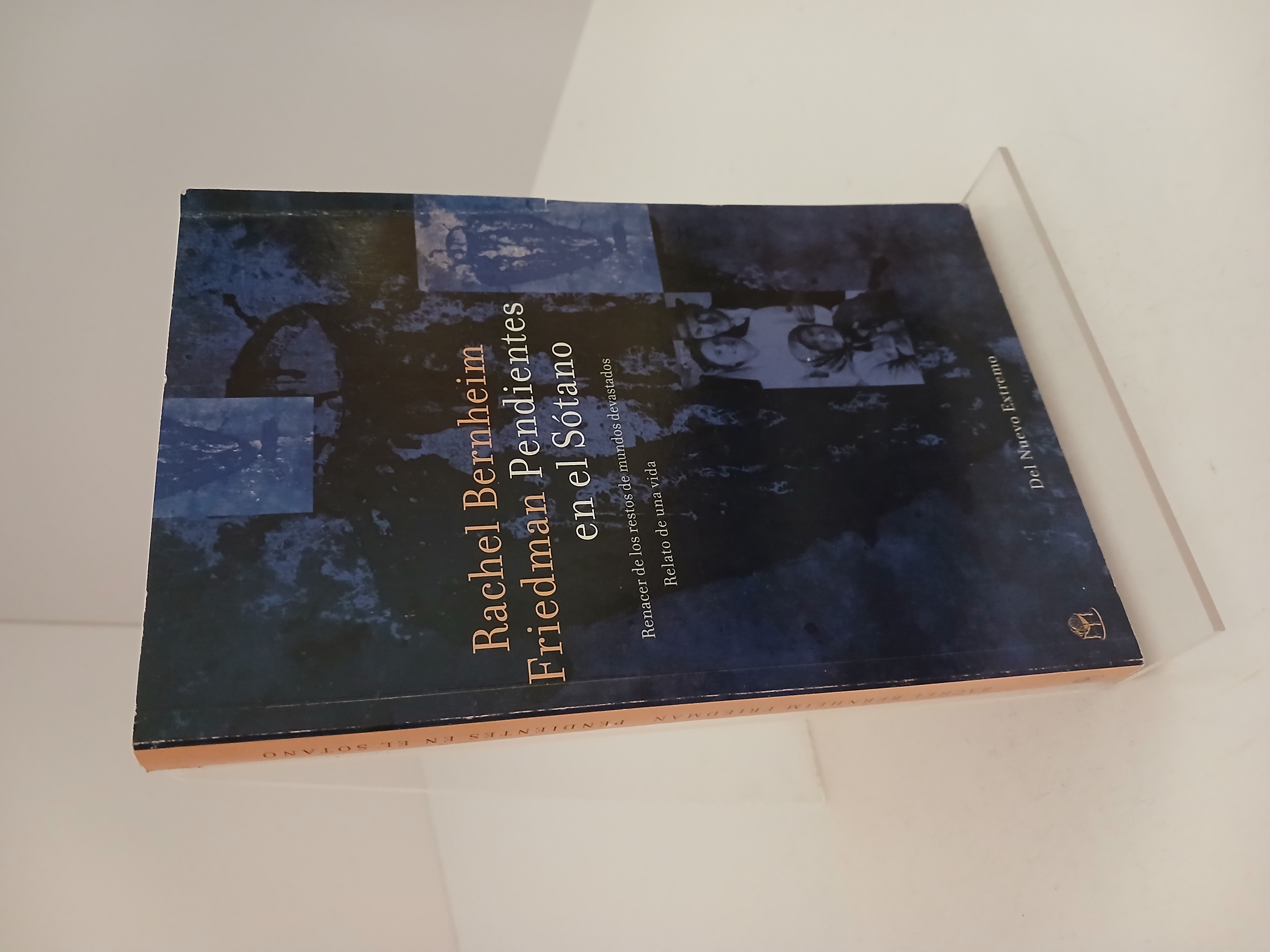 Portada de Pendientes en el sótano renacer de los restos de mundos devastados : relato de una vida