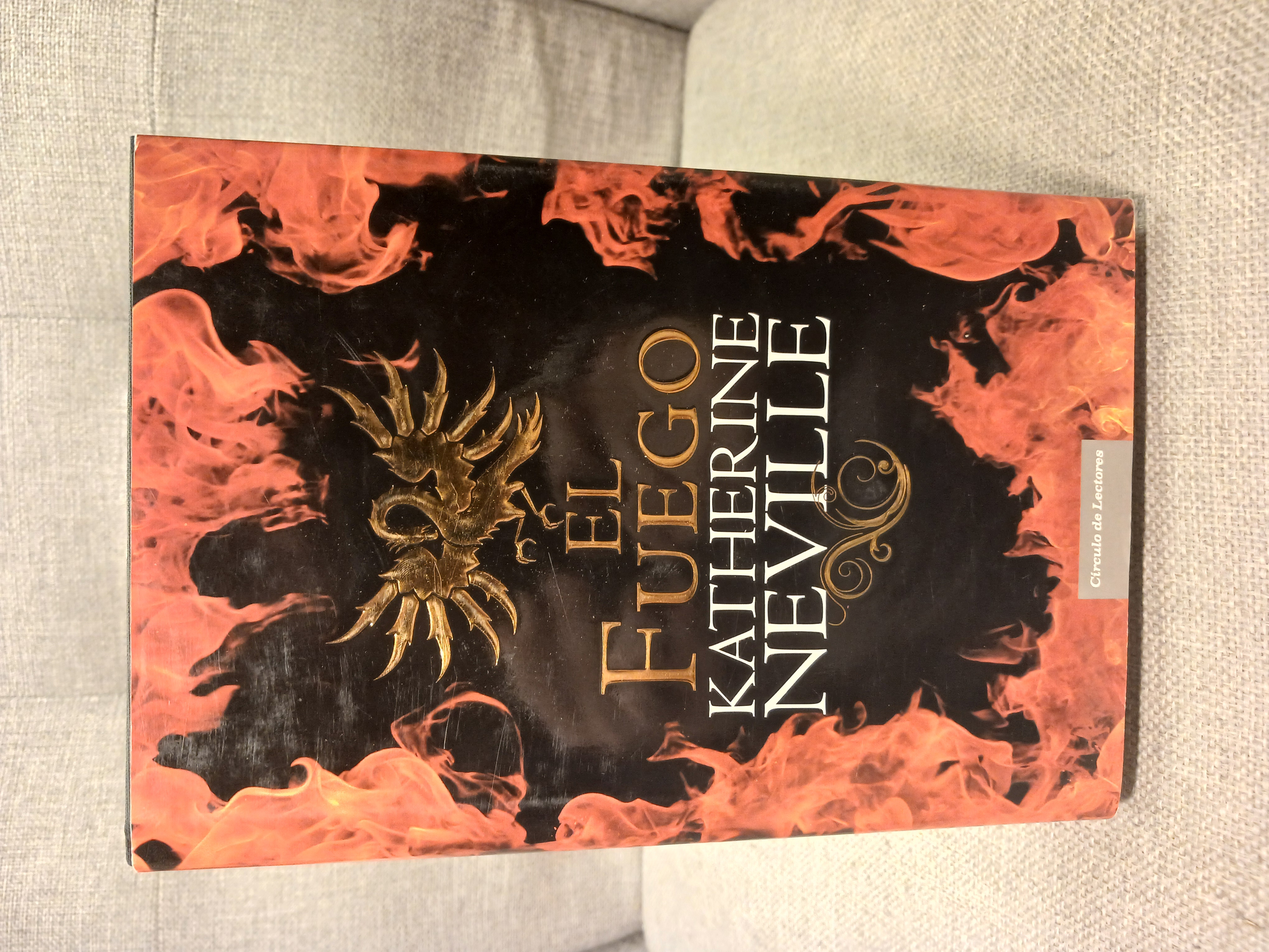 Portada de El fuego