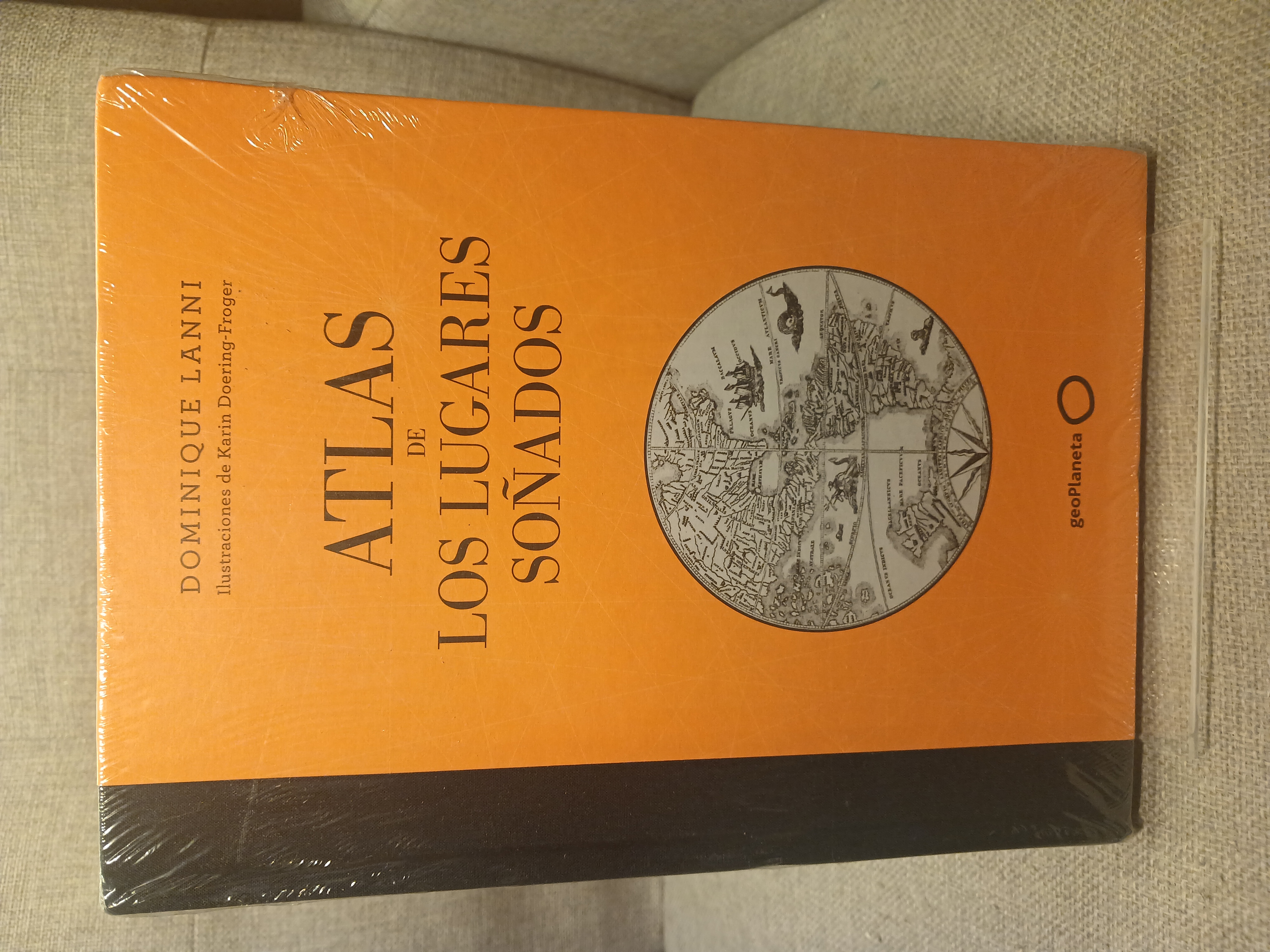 Portada de Atlas de los lugares soñados