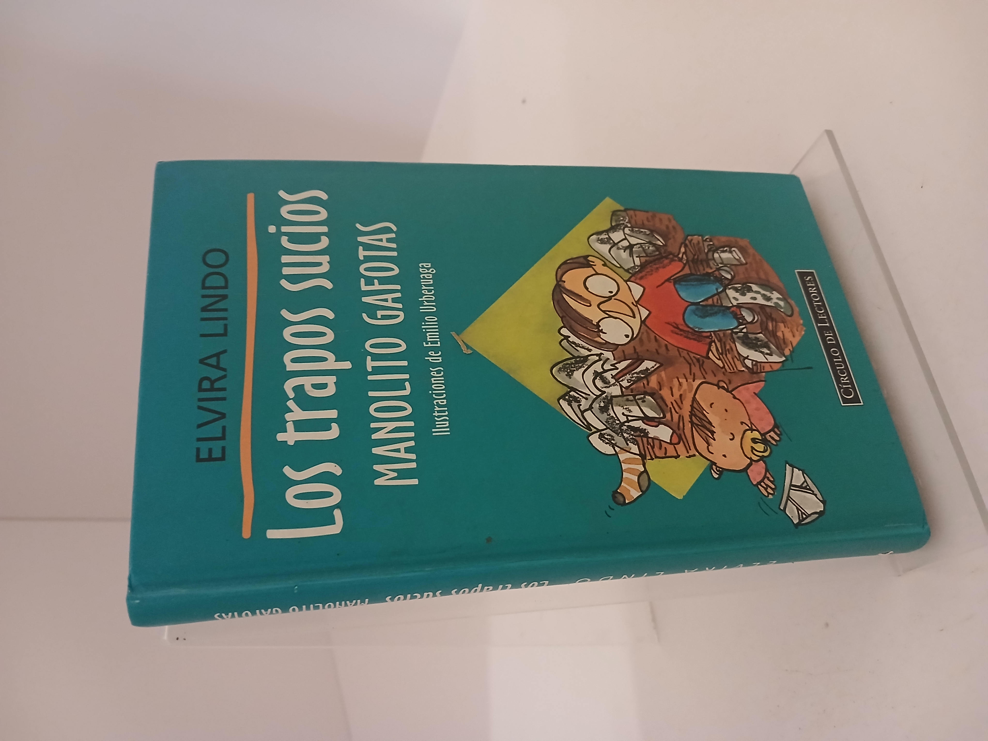 Portada de Los trapos sucios Manolito Gafotas