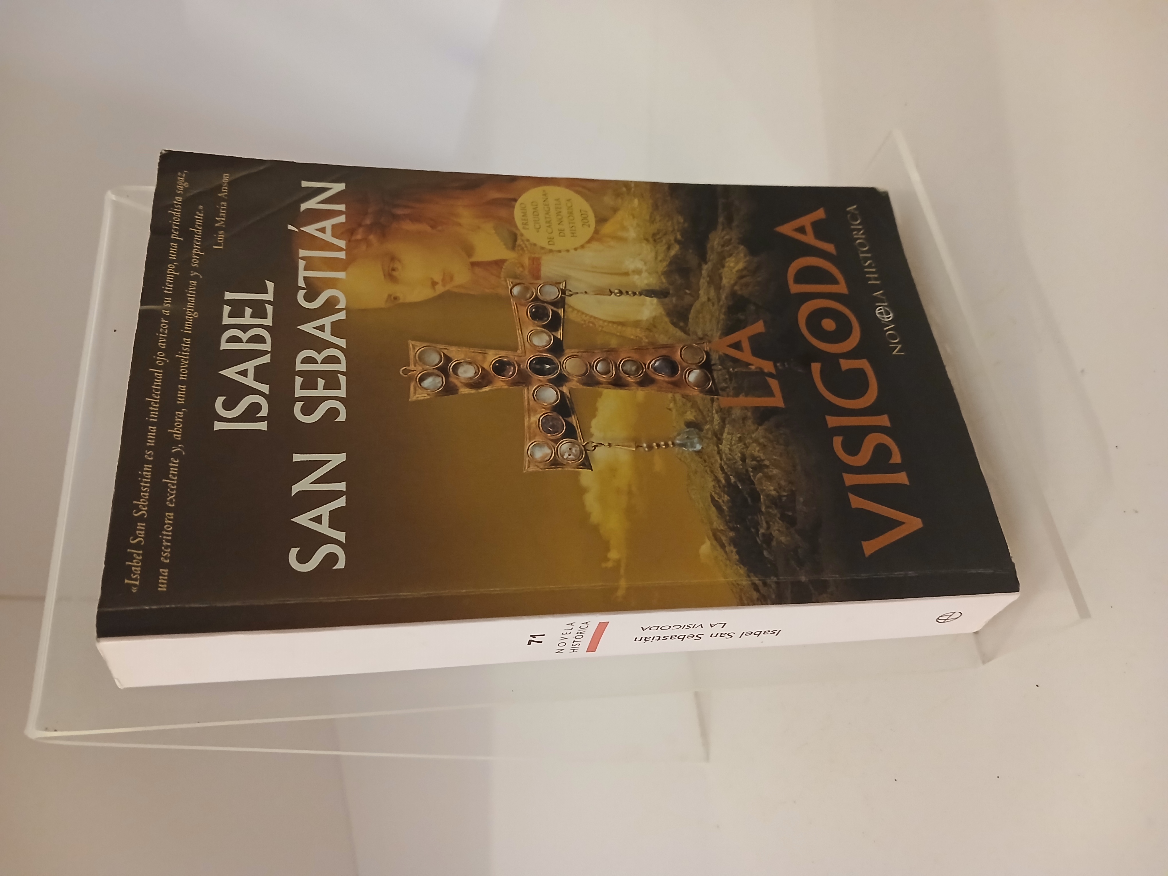Portada de La visigoda