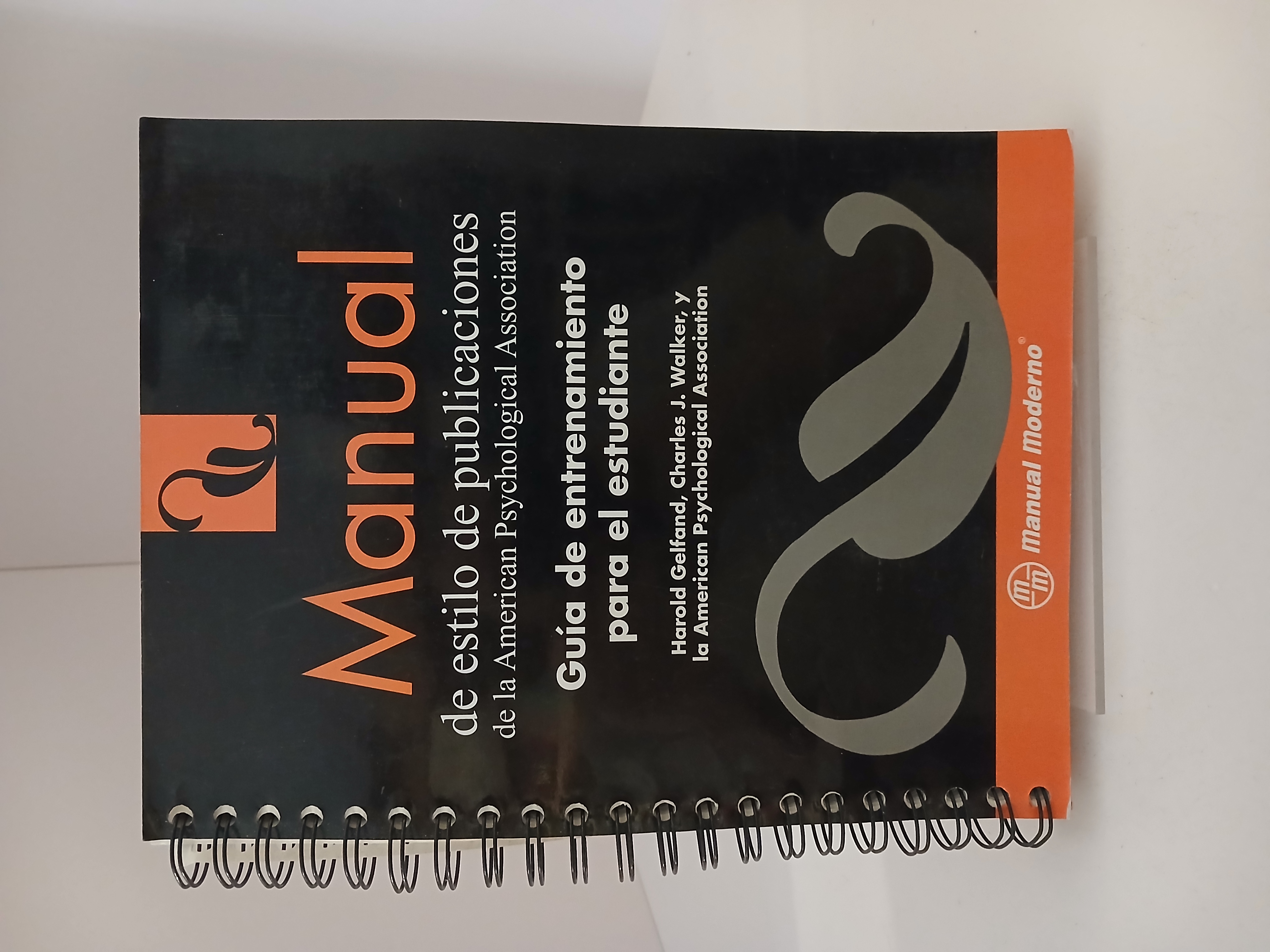 Manual de estilo de publicaciones de la American Psychological Association: Guía de entrenamiento para el estudiante