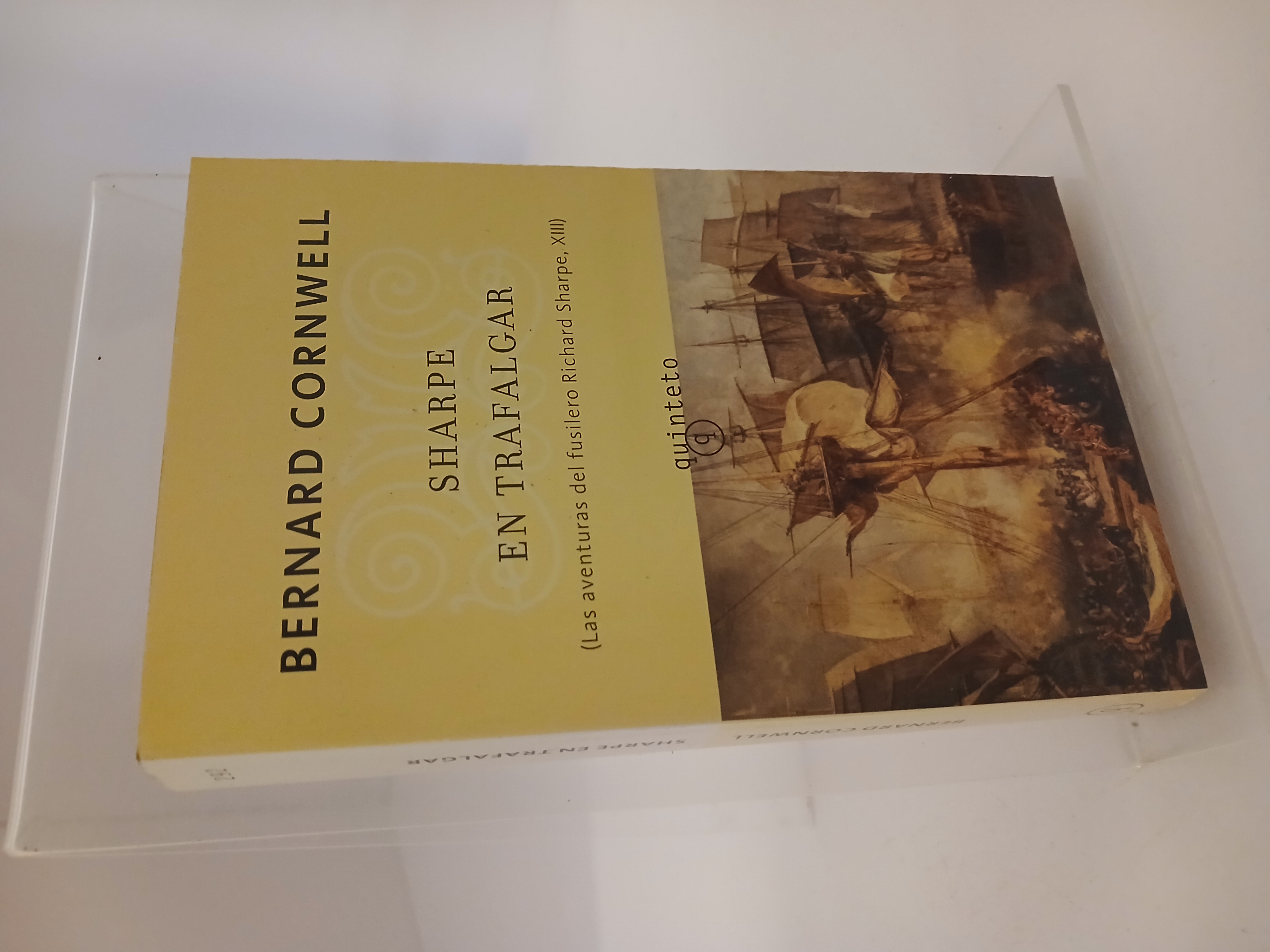 Portada de Sharpe en Trafalgar Richard Sharpe y la Batalla de Trafalgar : 21 de octubre de 1805