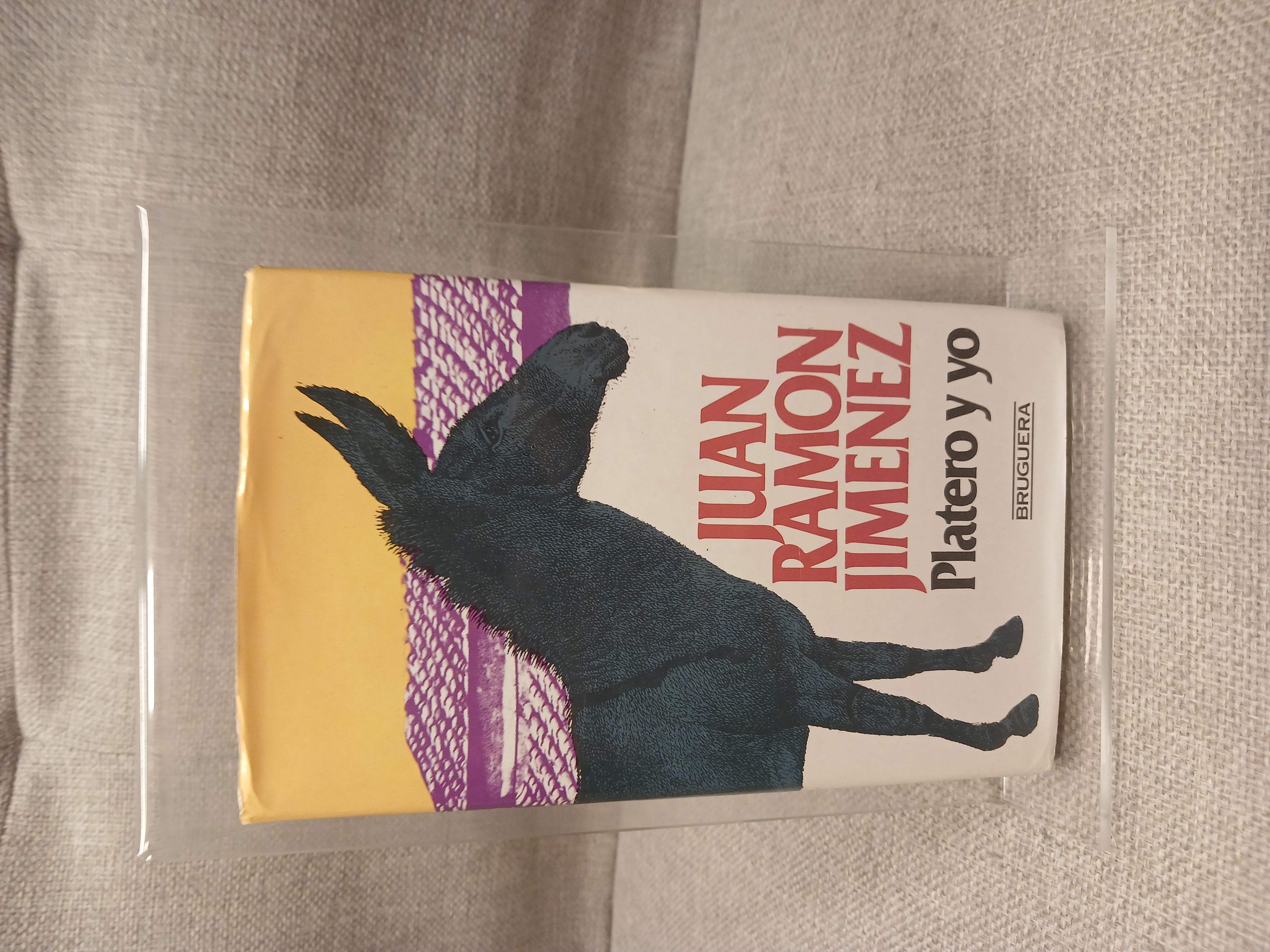 Portada de Platero y yo