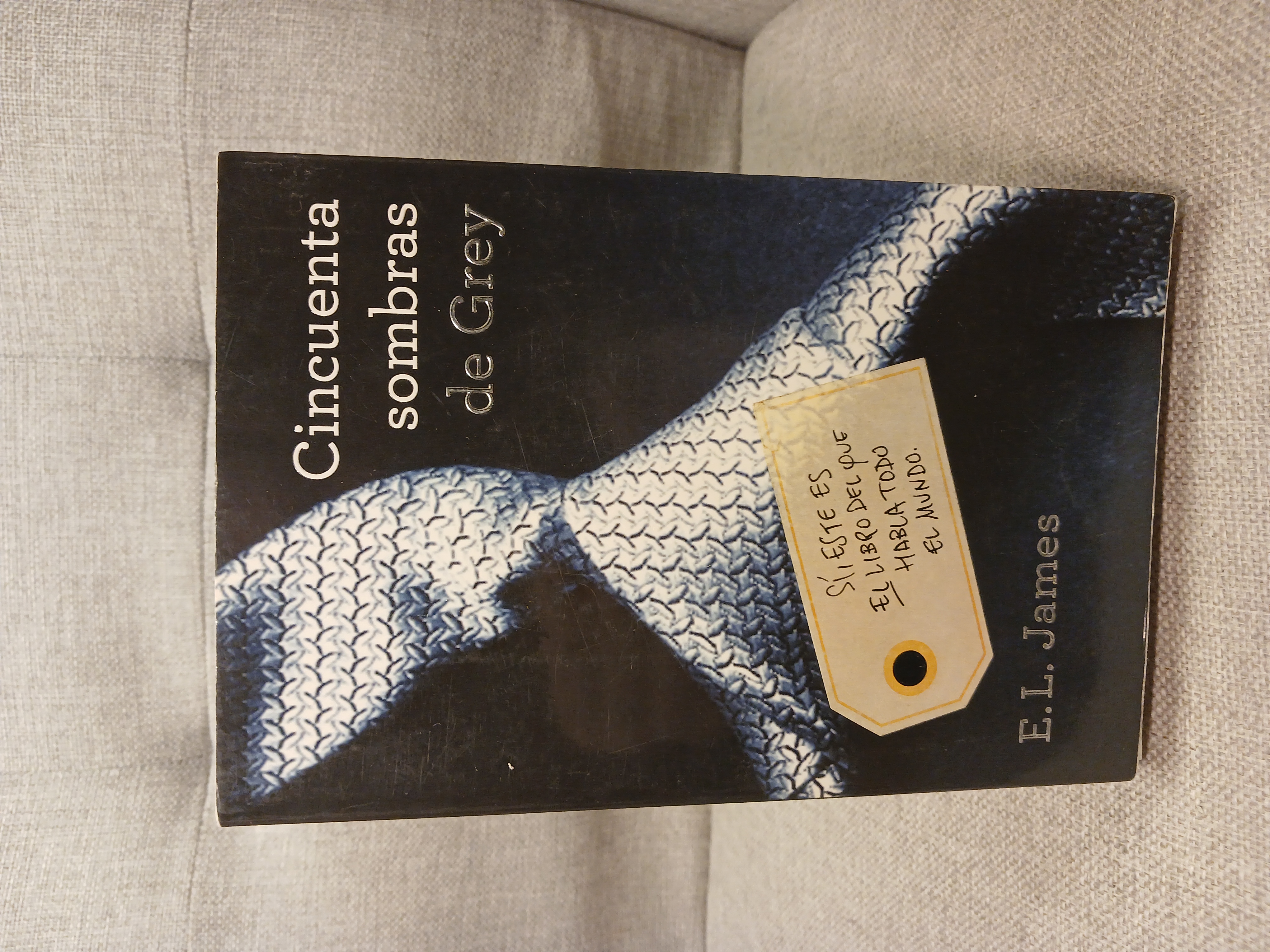 Portada de Cincuenta sombras de Grey