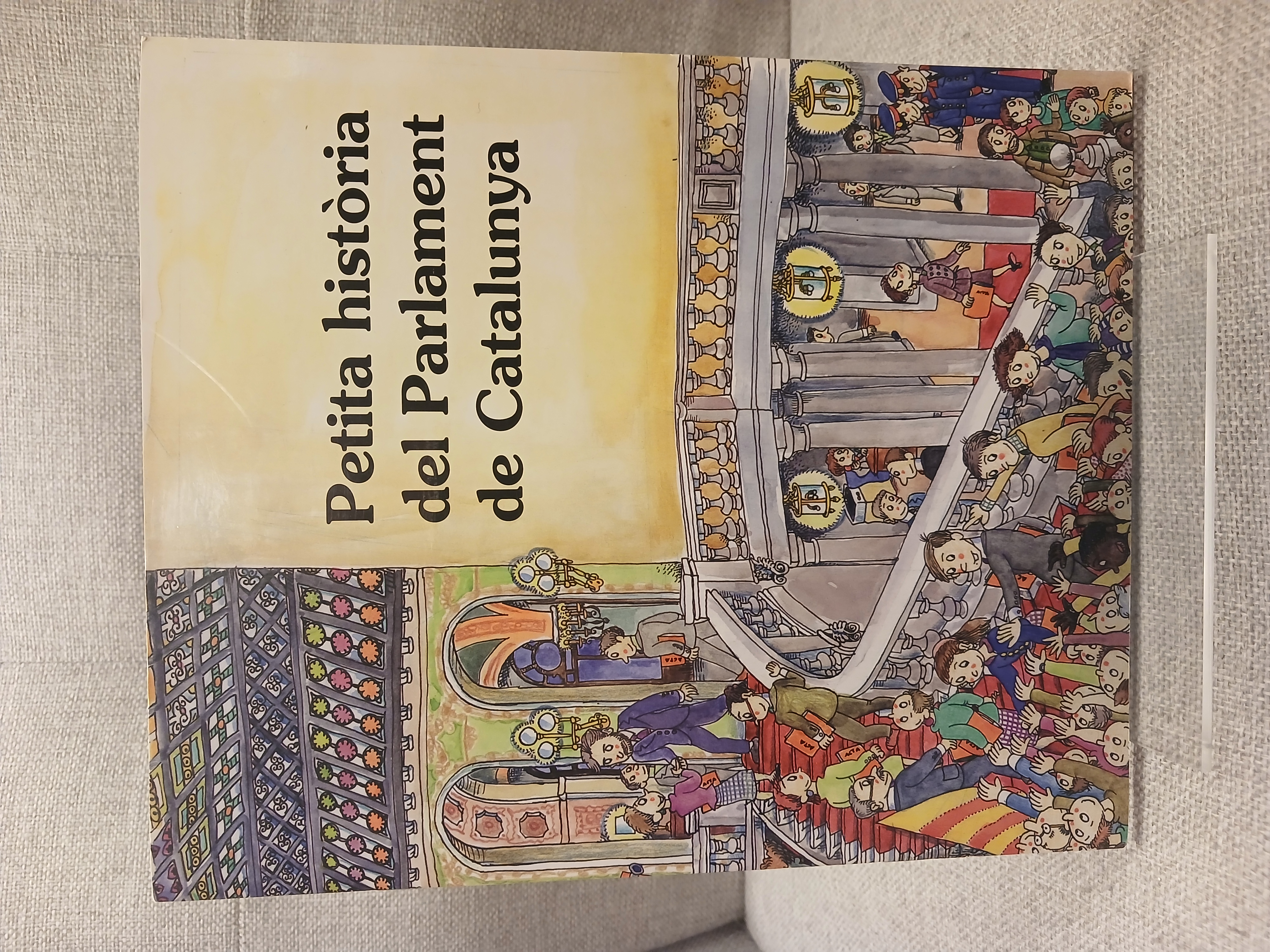 Portada de Petita història del Parlament de Catalunya