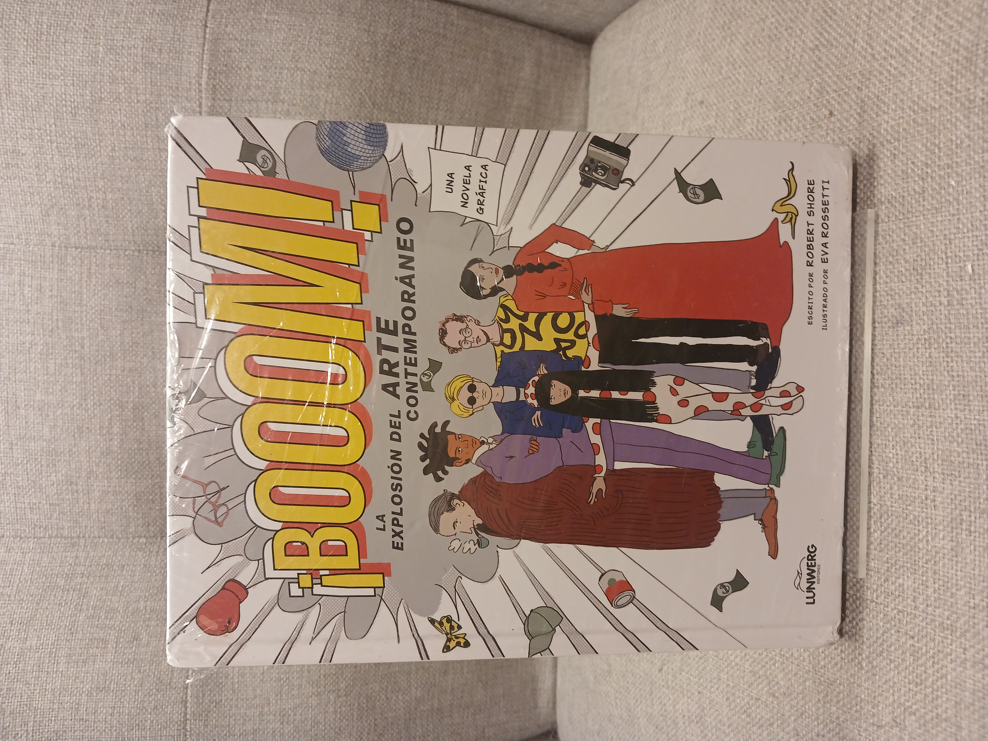Portada de ¡BOOOM!: La explosión del arte contemporáneo