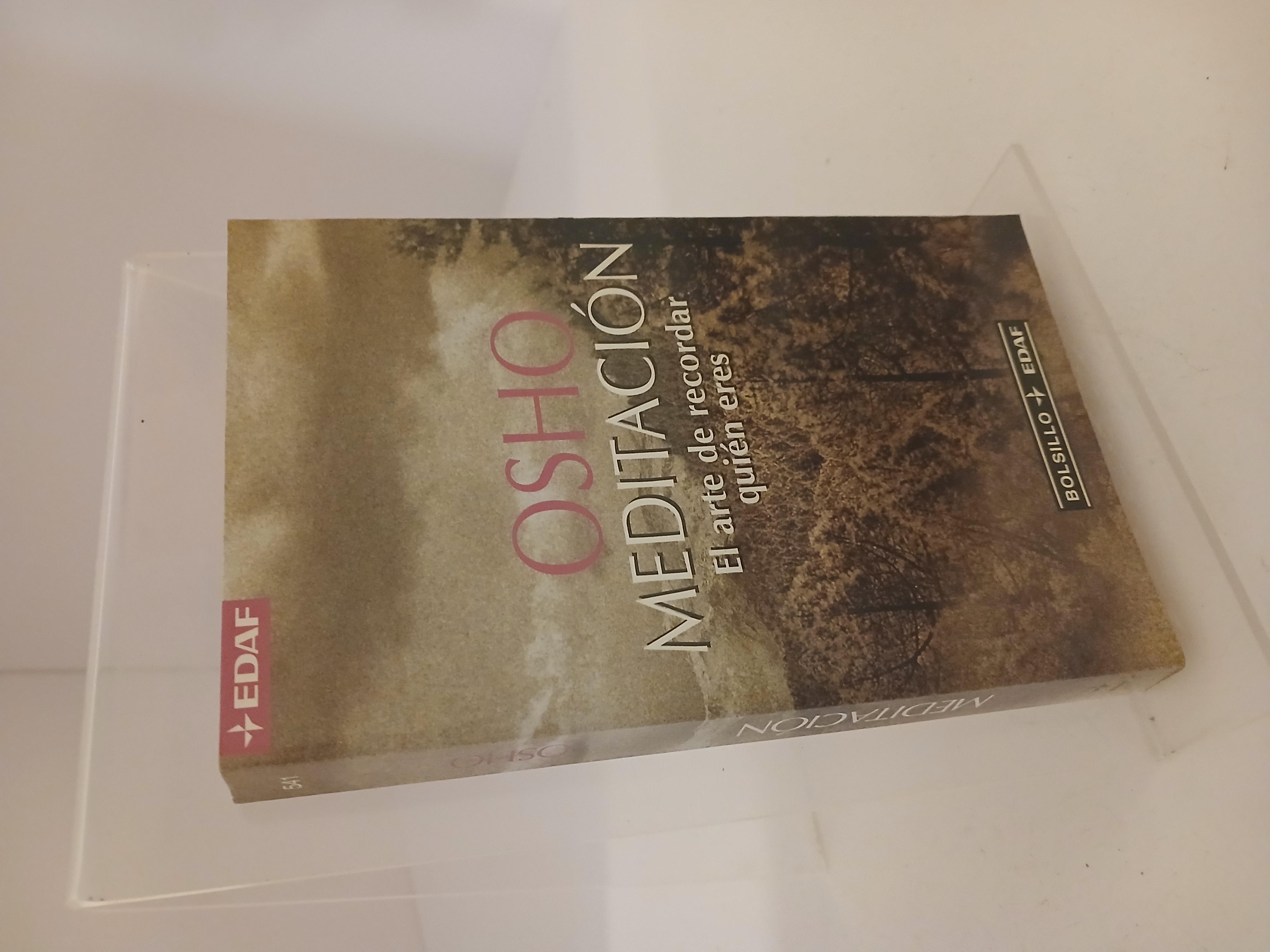 Portada de Meditación el arte de recordar quien eres