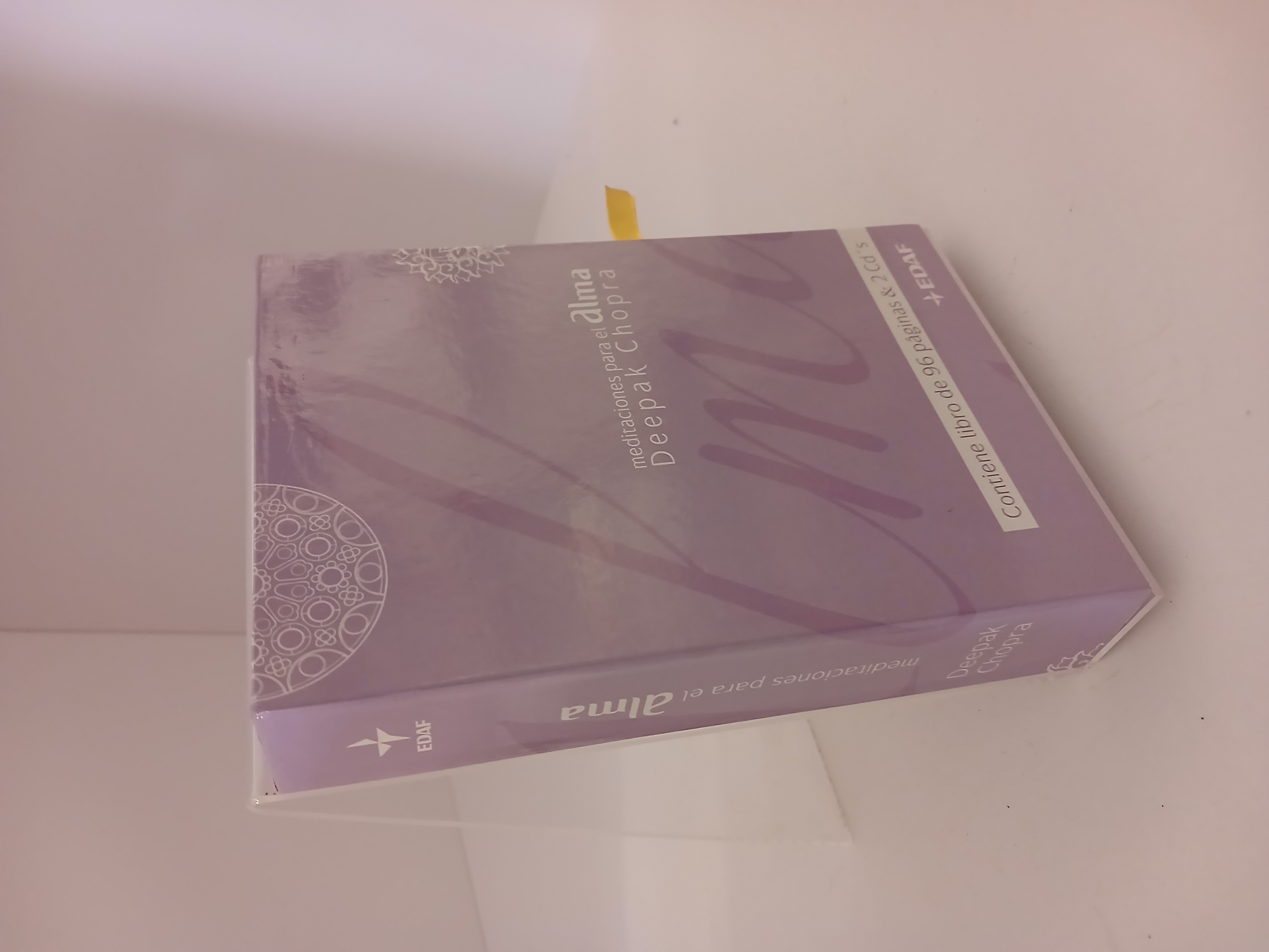 Portada de Meditaciones para el alma: Contiene libro de 96 páginas y 2 CD¿s