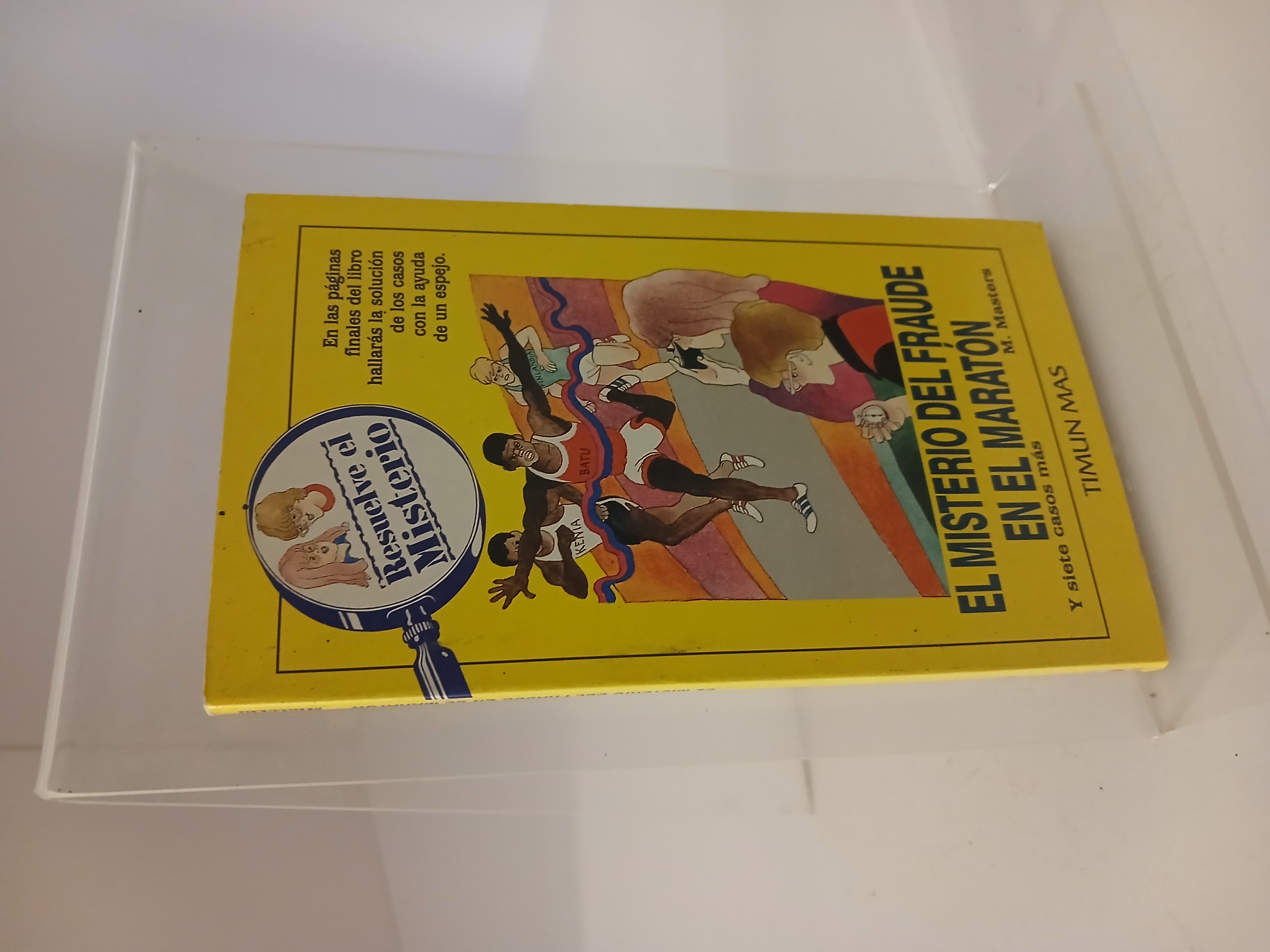 Portada de El misterio del fraude en el maratón