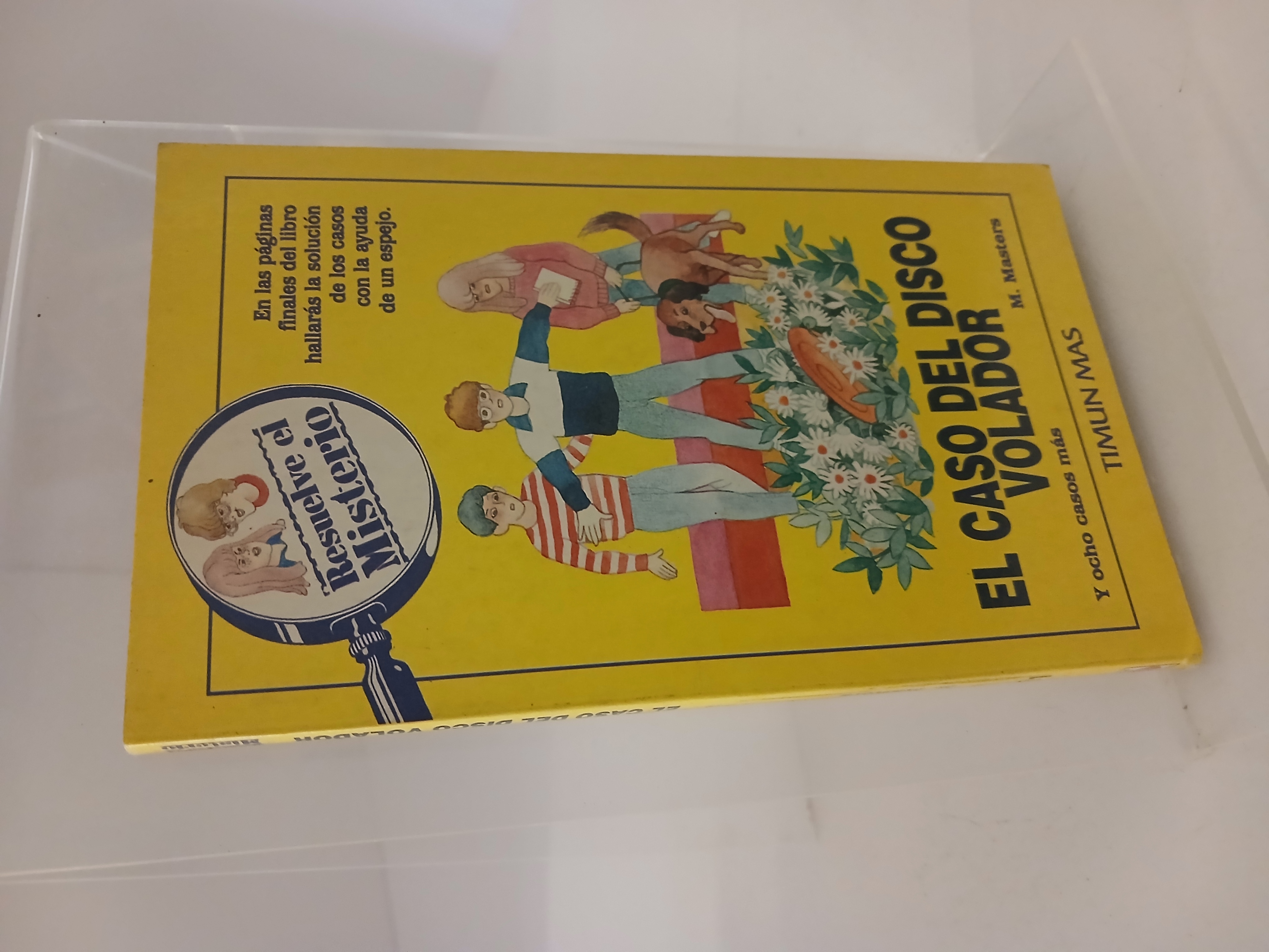Portada de El caso del disco volador
