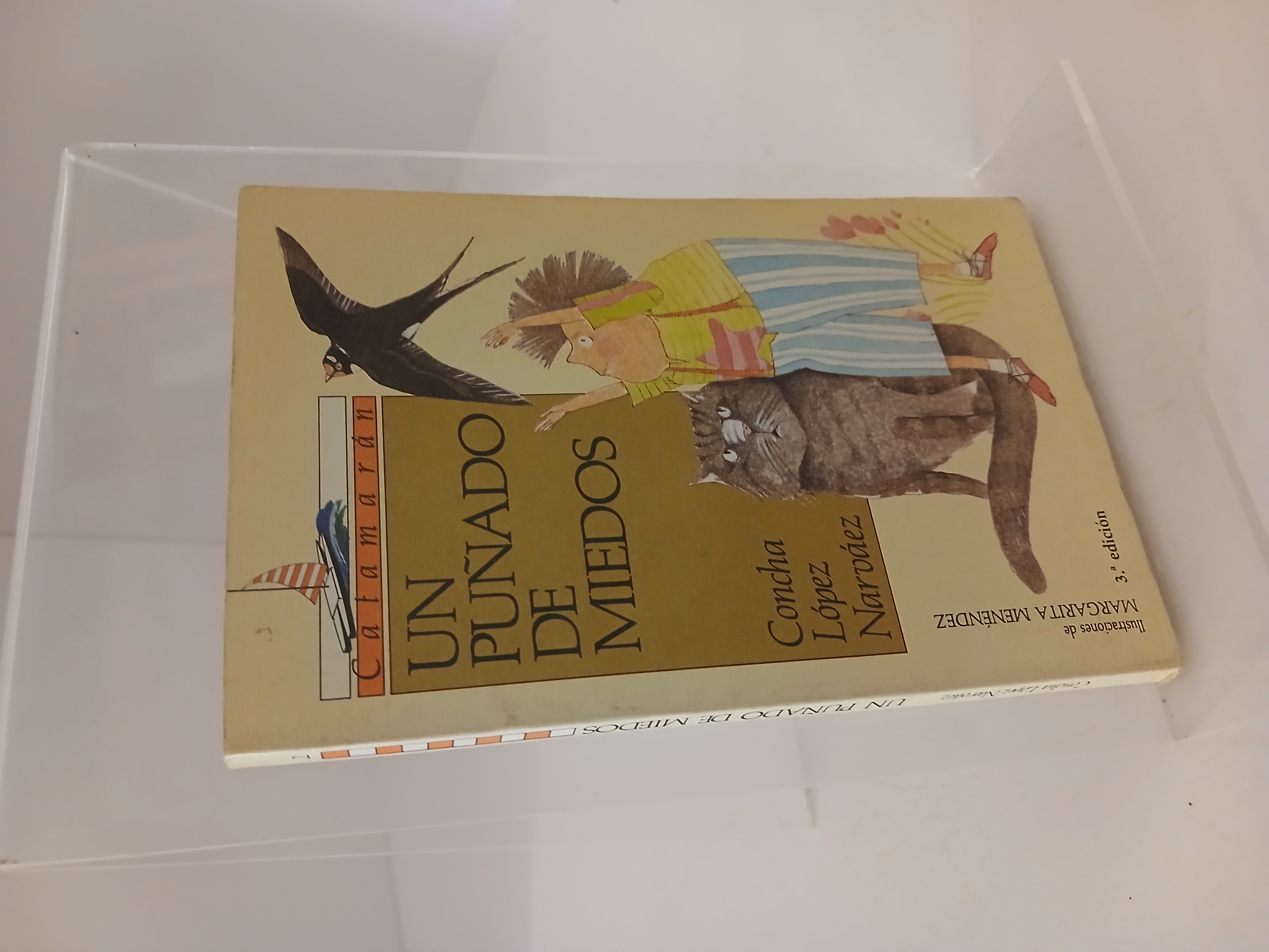 Portada de Puñado de miedos, un