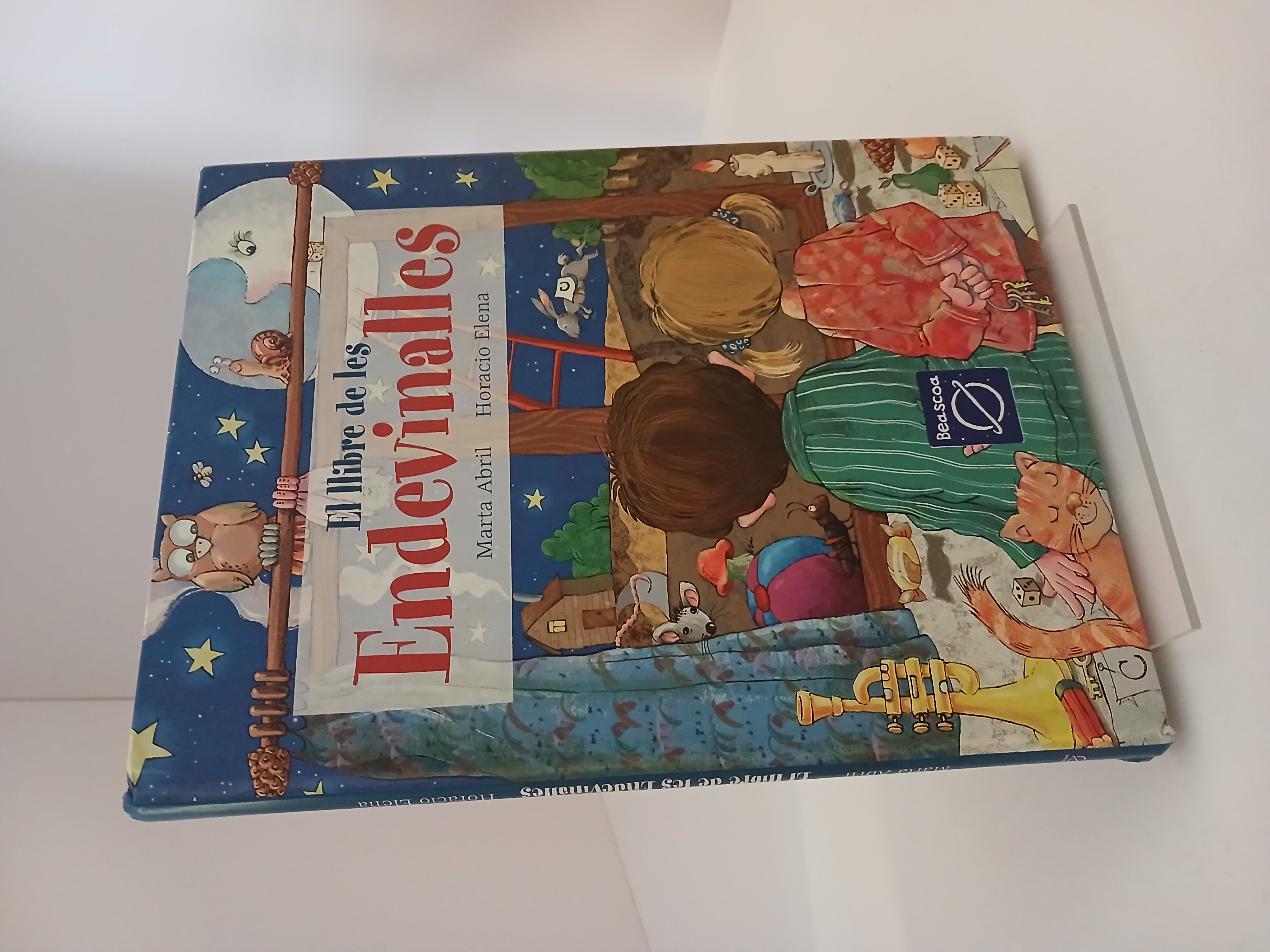 Portada de El llibre de les endevinalles