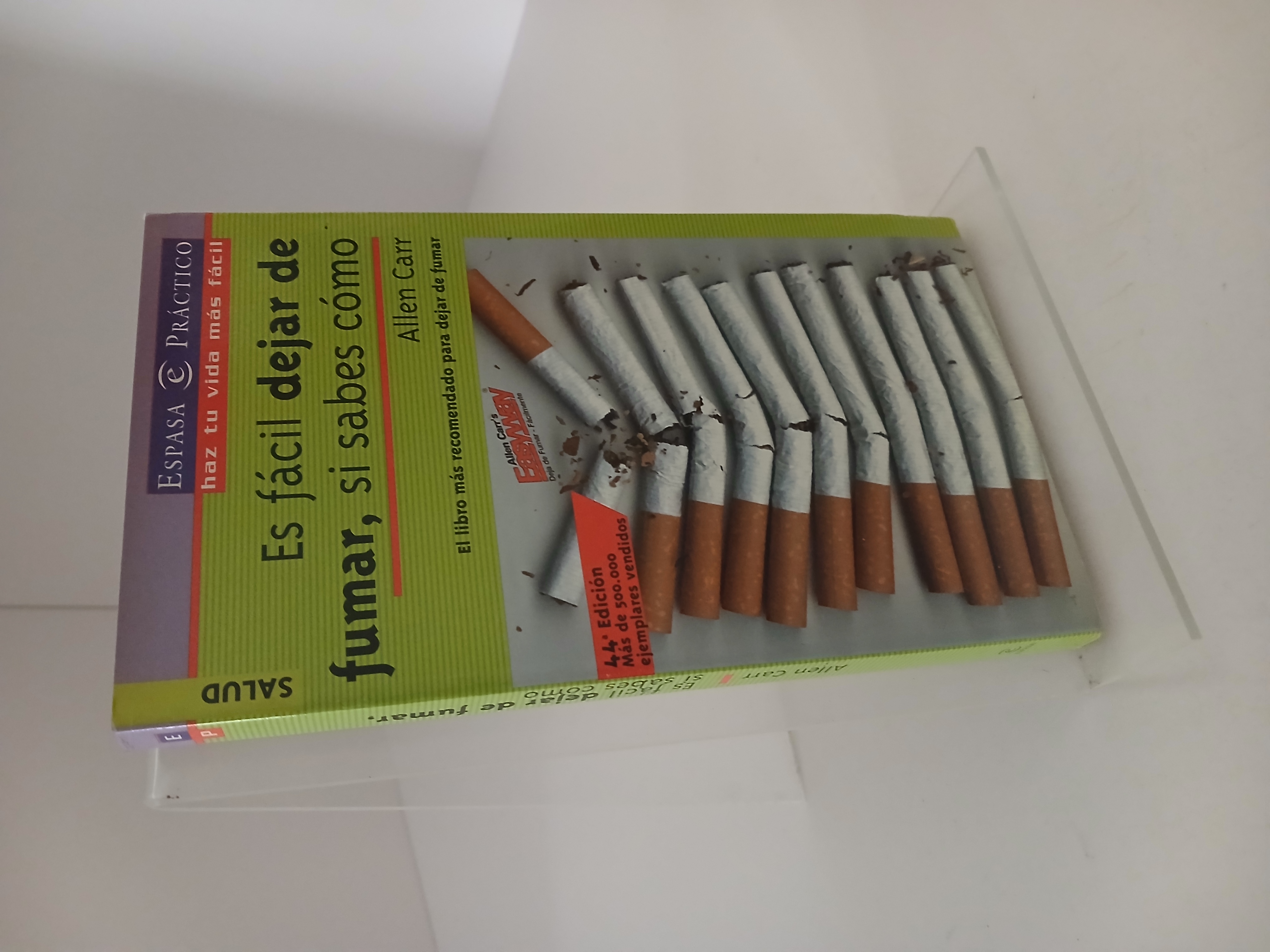 Portada de Es fácil dejar de fumar, si sabes cómo