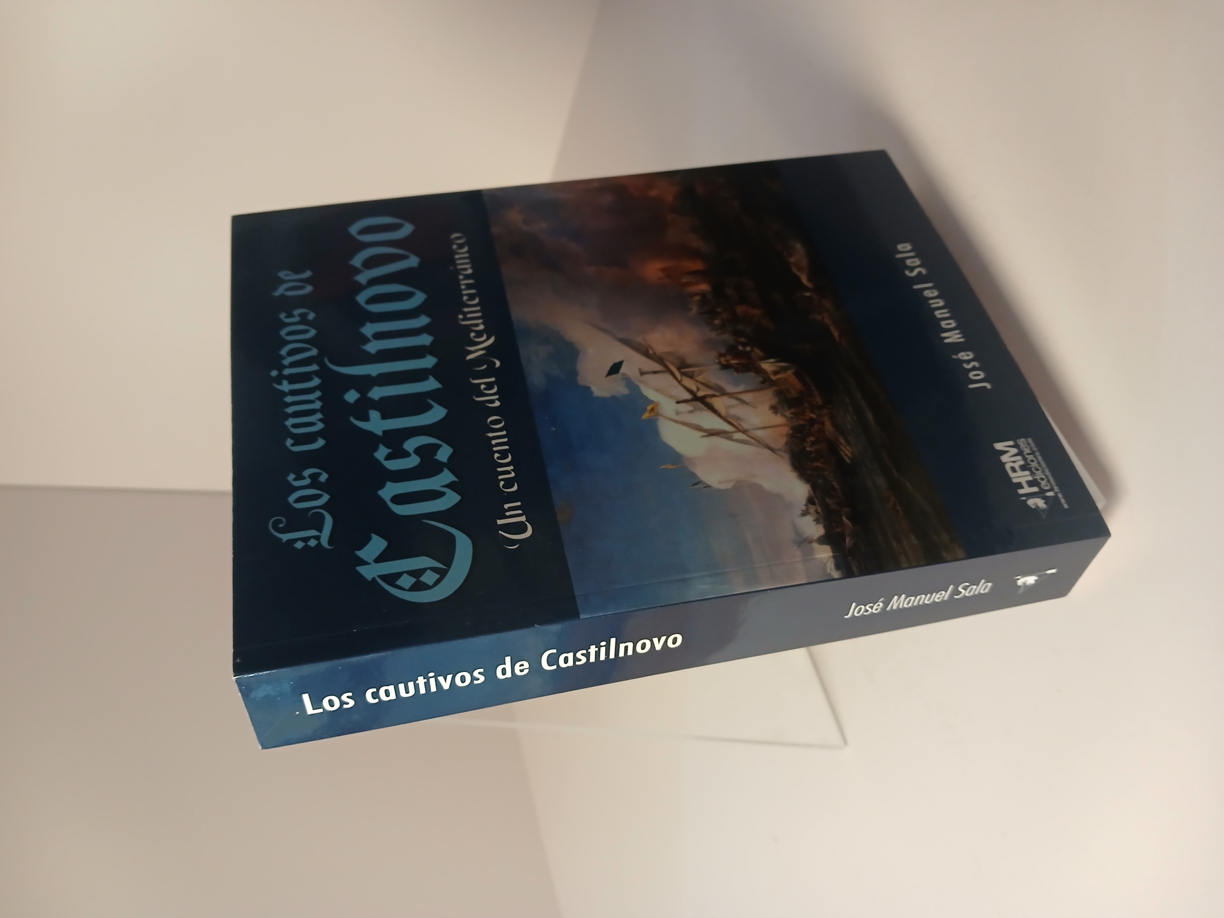 Portada de Los cautivos de Castilnovo un cuento del Mediterráneo