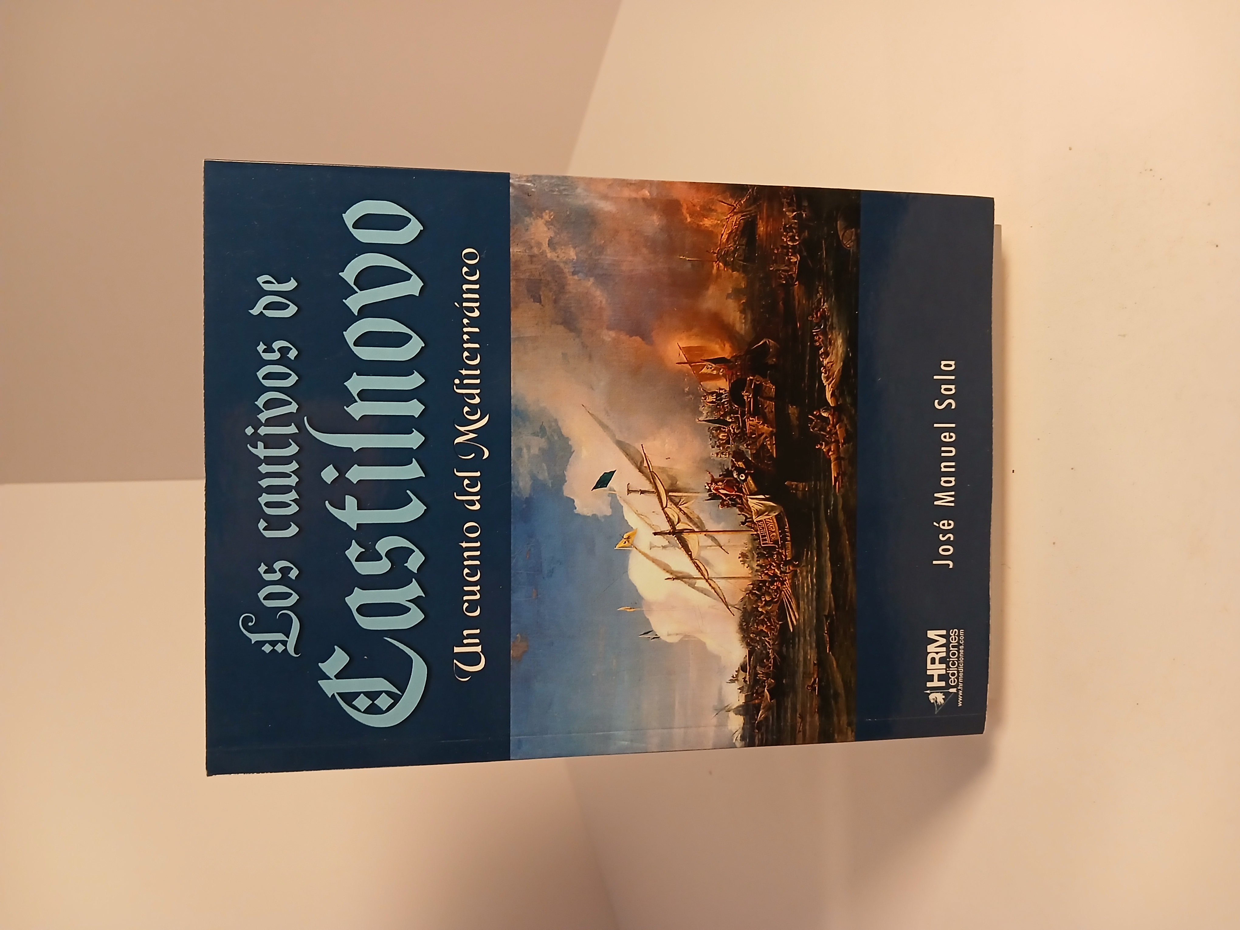 Portada de Los cautivos de Castilnovo un cuento del Mediterráneo