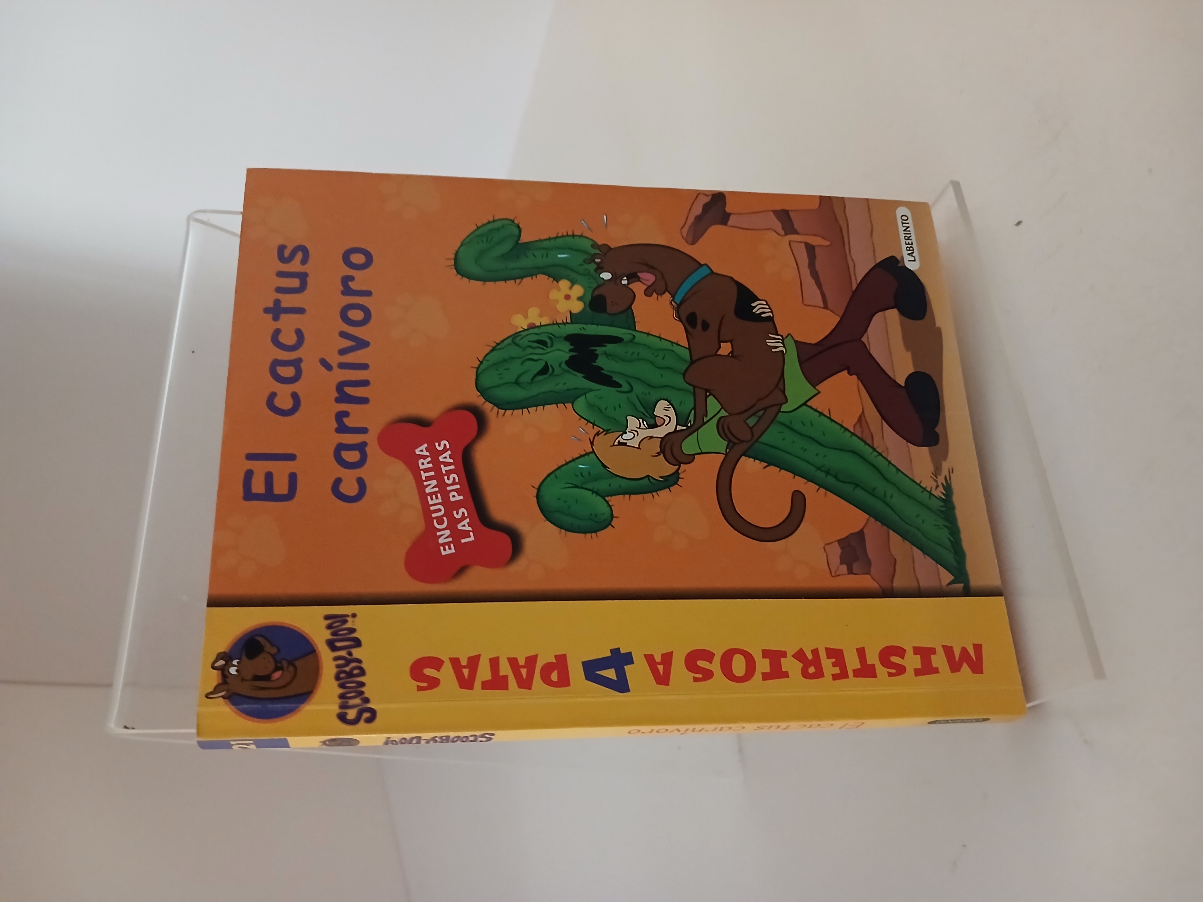 Portada de Scooby-Doo. El cactus carnívoro